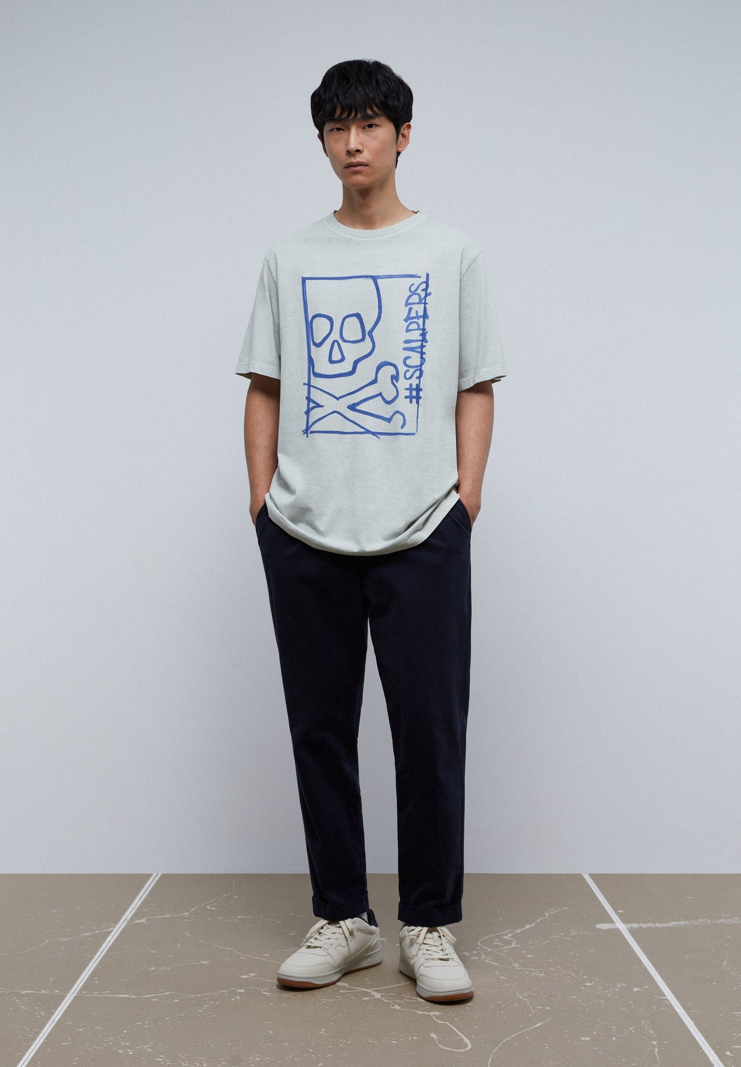 MARKER SKULL TEE