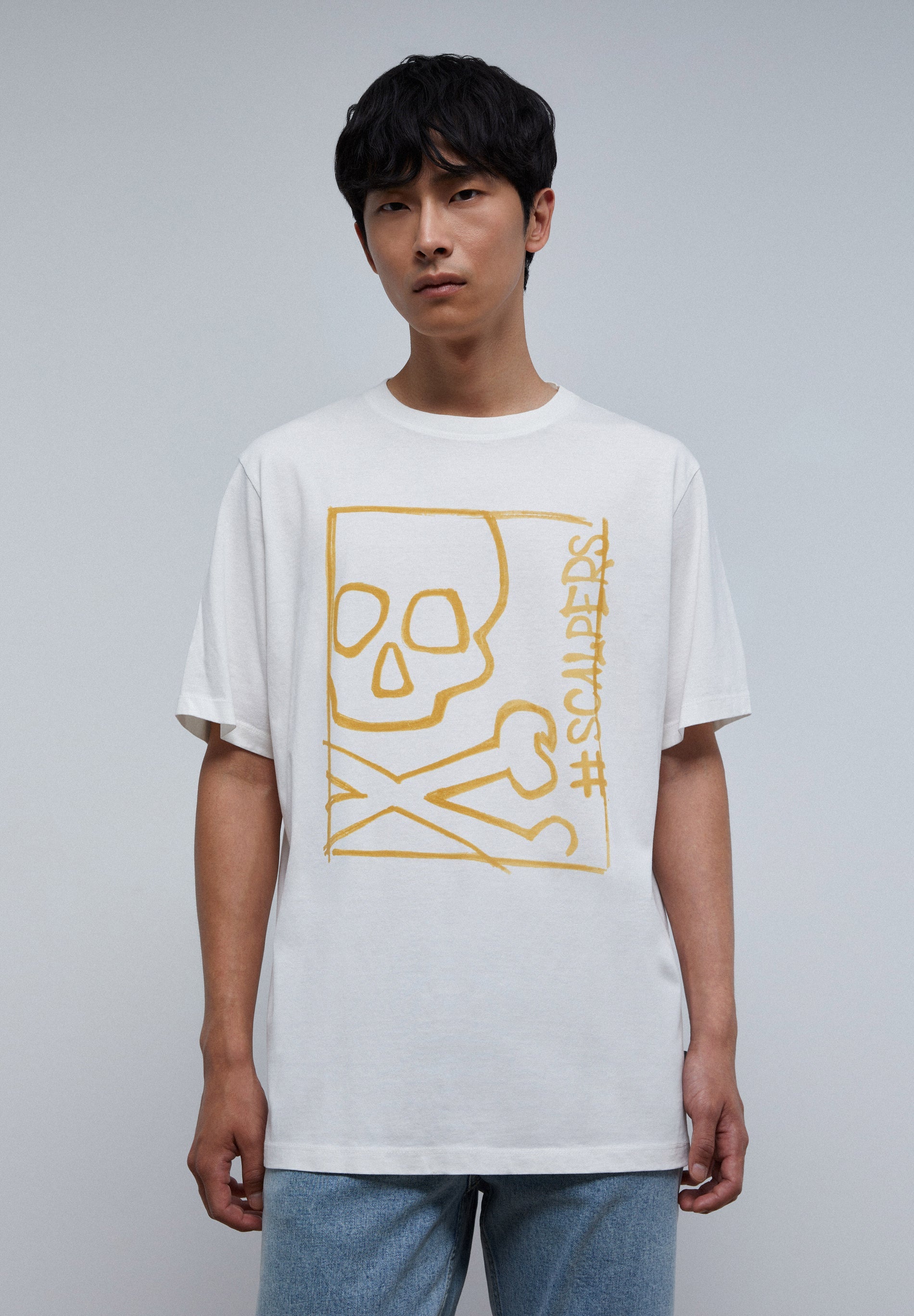 MARKER SKULL TEE