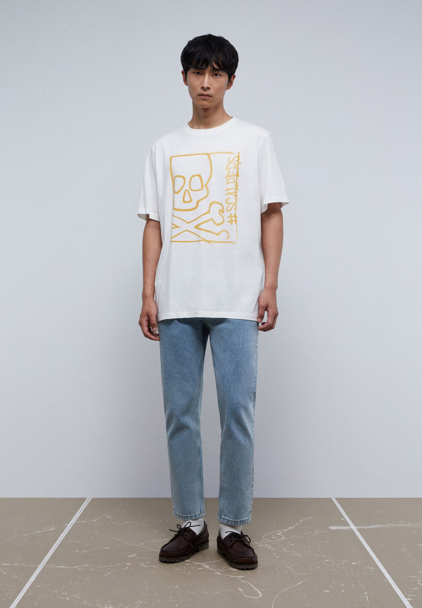 MARKER SKULL TEE