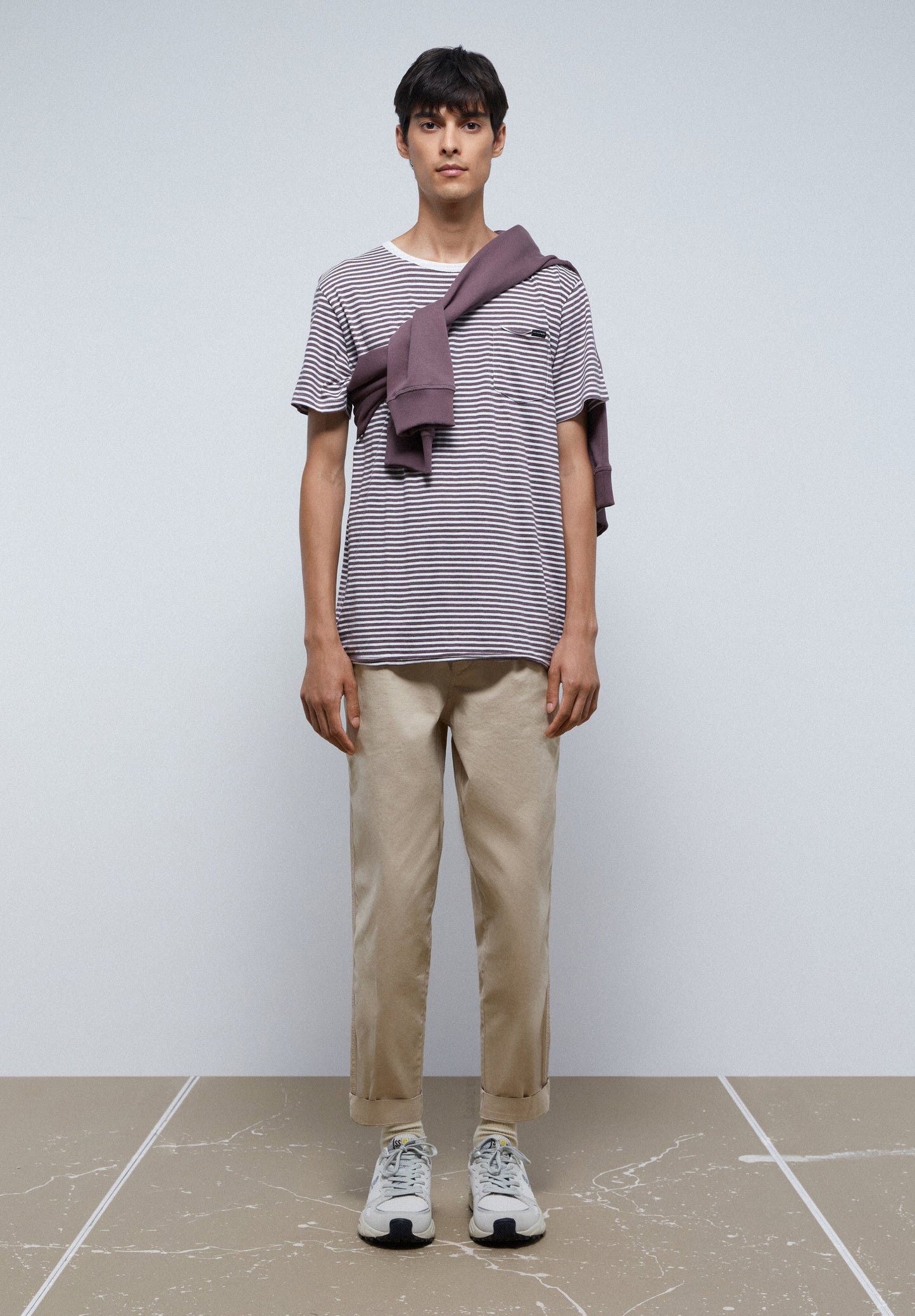 CAMISETA RAYAS BOLSILLO