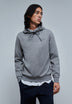 SUDADERA CAPUCHA EFECTO NEOPRENO