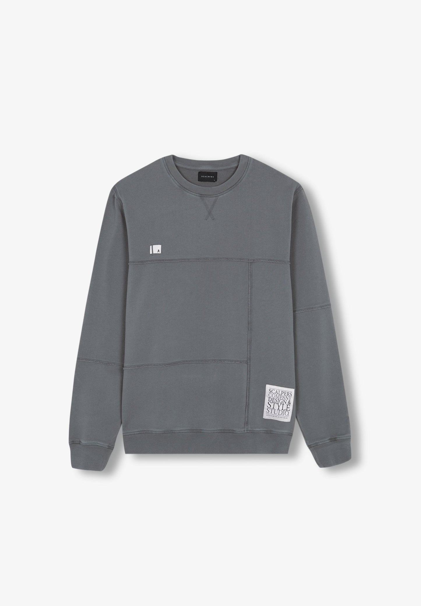 SUDADERA CORTES ETIQUETA