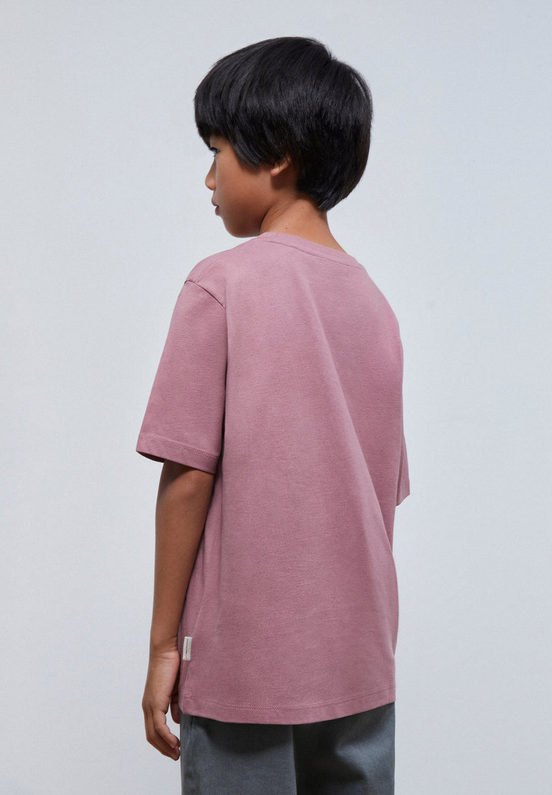CAMISETA LAVADA PRINT CIRCULAR