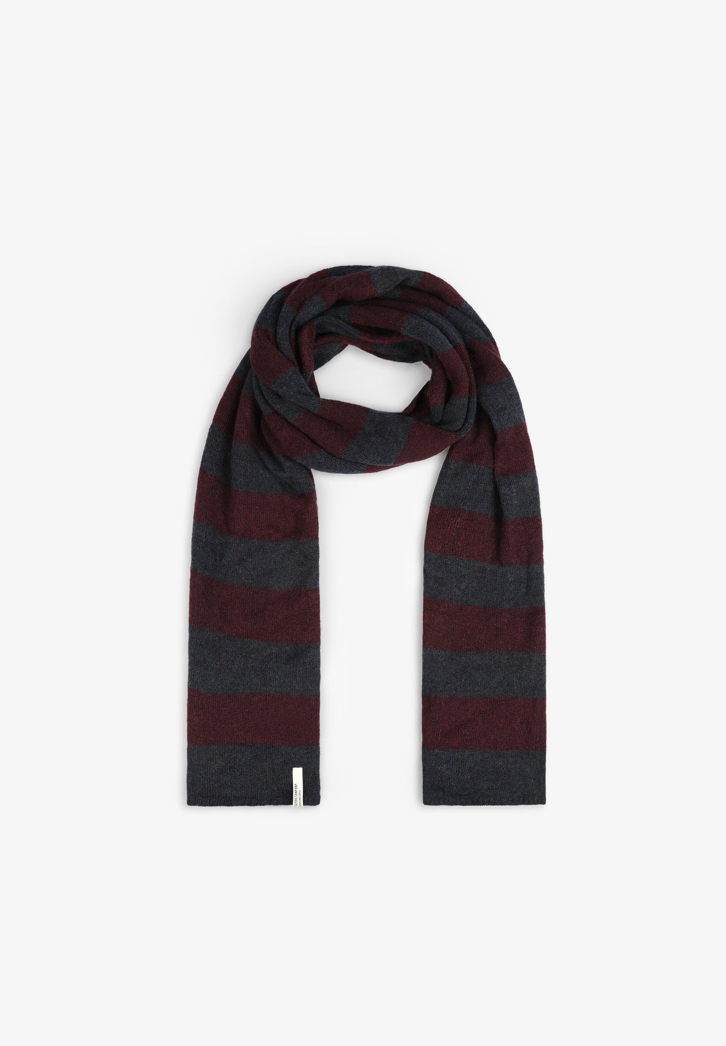 CURLY STRIPES SCARF