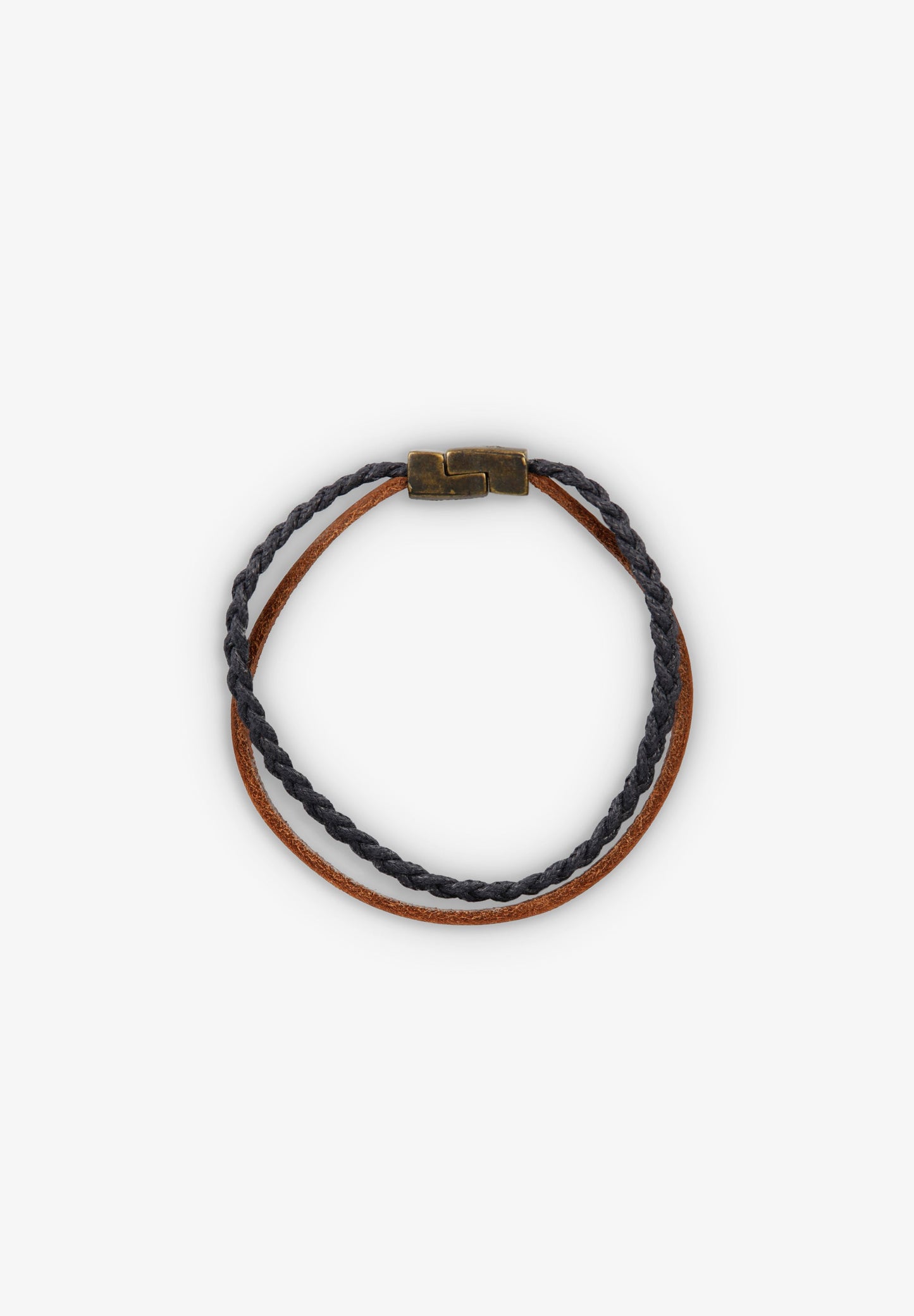PULSERA DOBLE TRENZADA