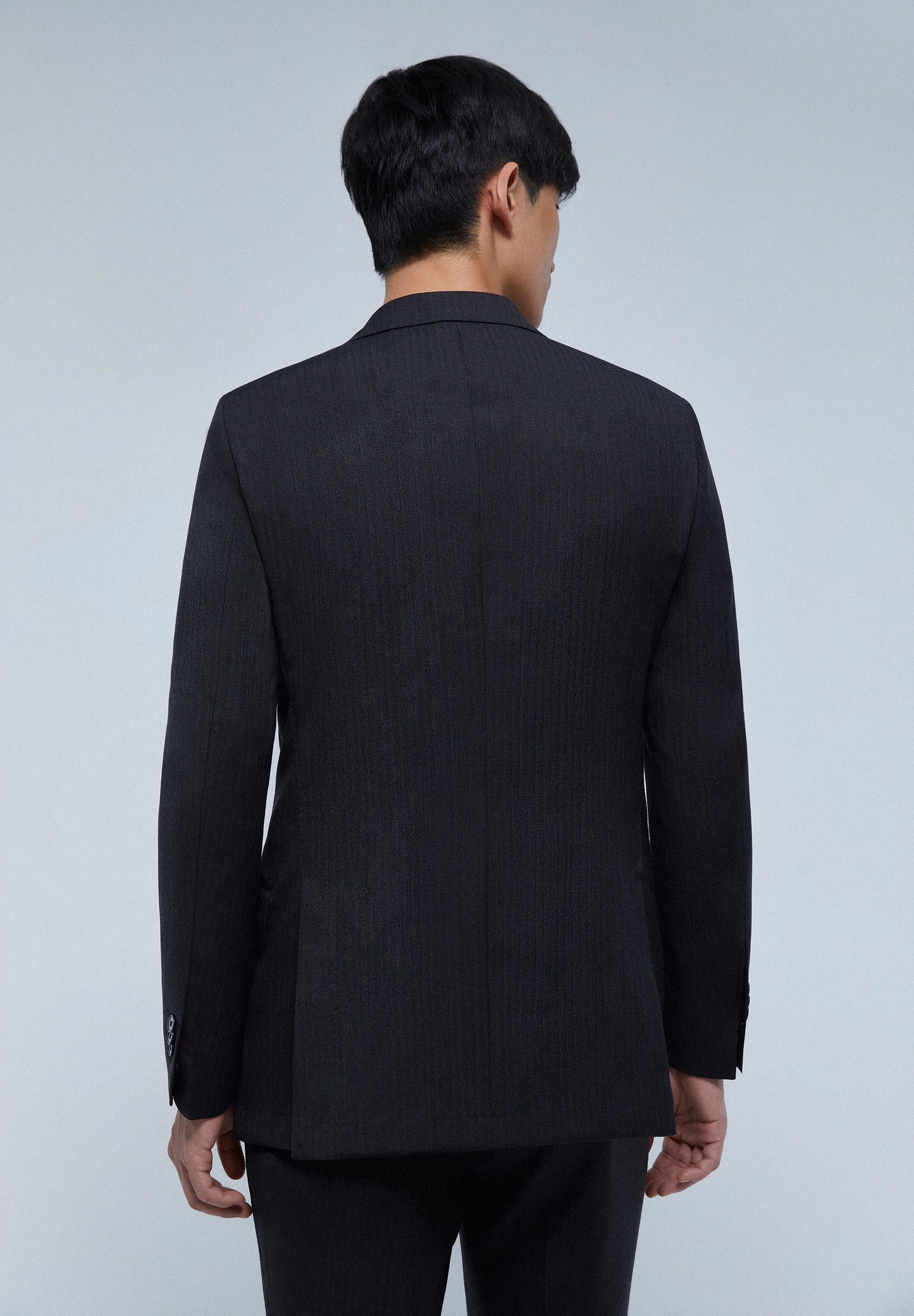 TRAJE ESTRUCTURA GRIS LANA