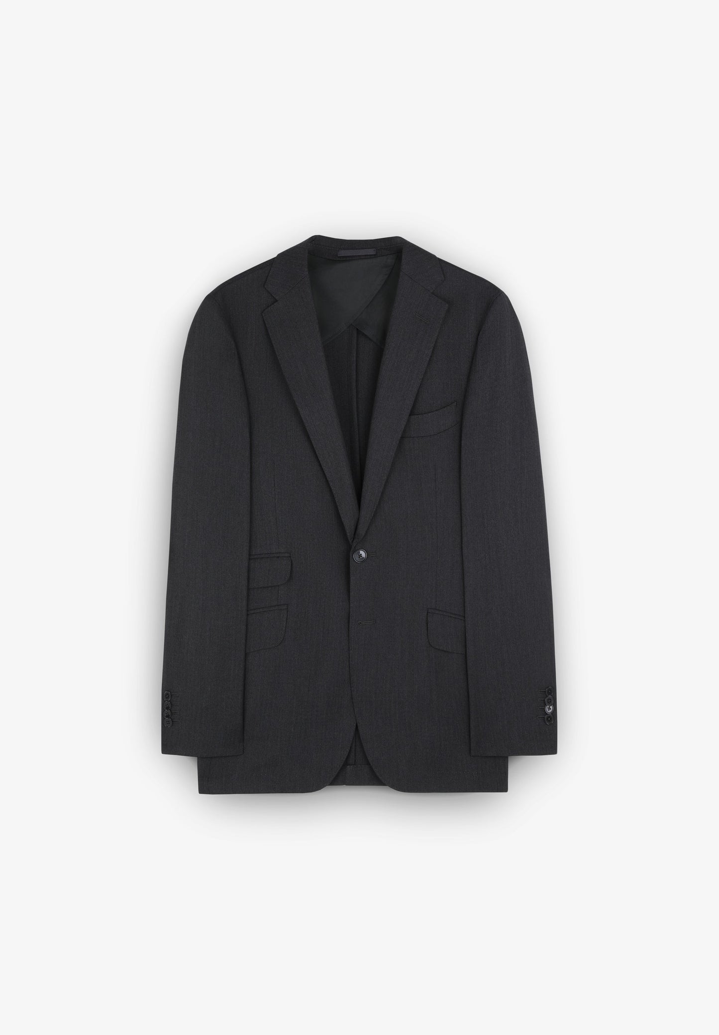 TRAJE ESTRUCTURA GRIS LANA