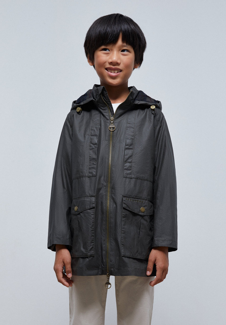 PARKA ENCERADA CAPUCHA