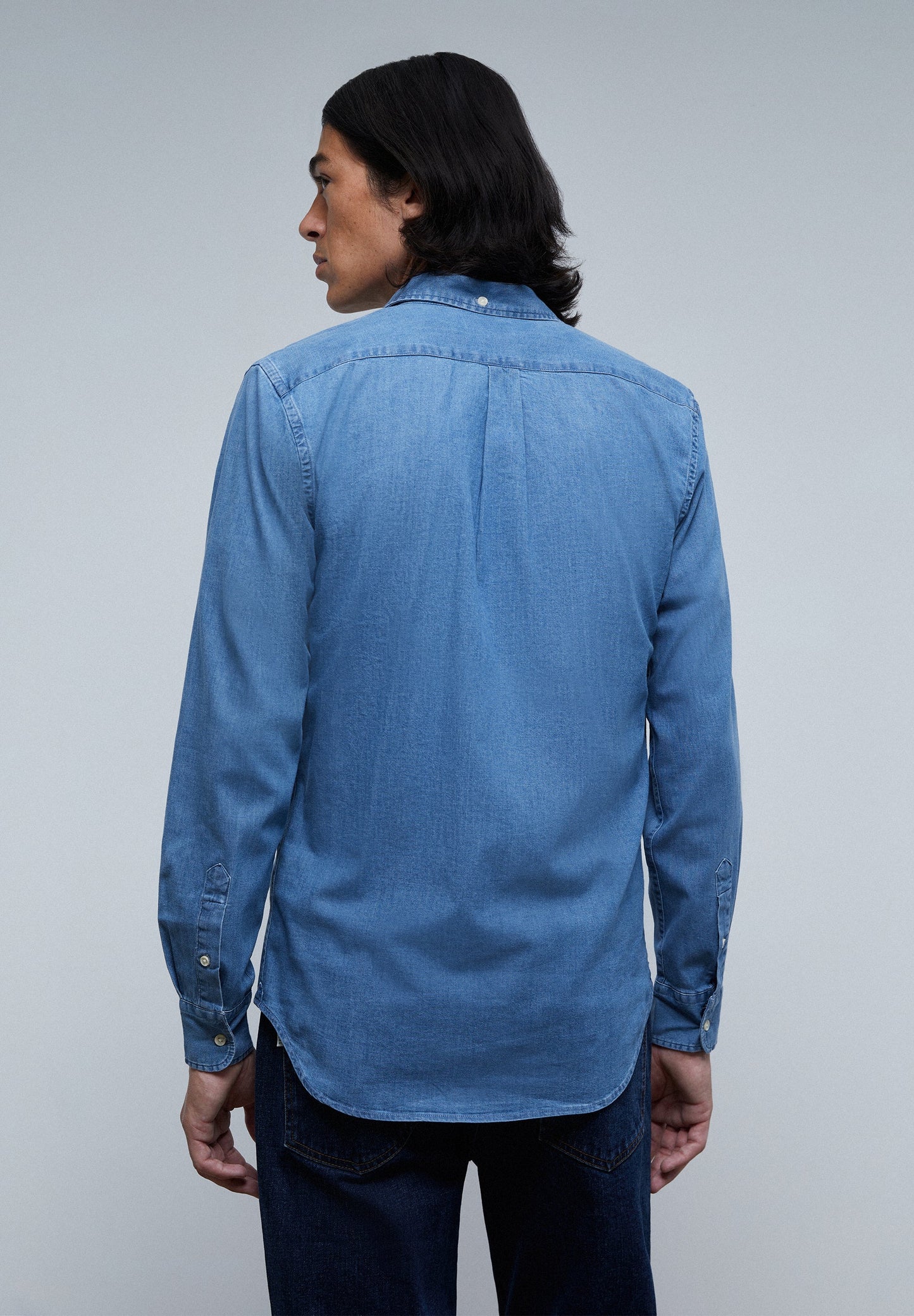 CAMISA DENIM BOTONES