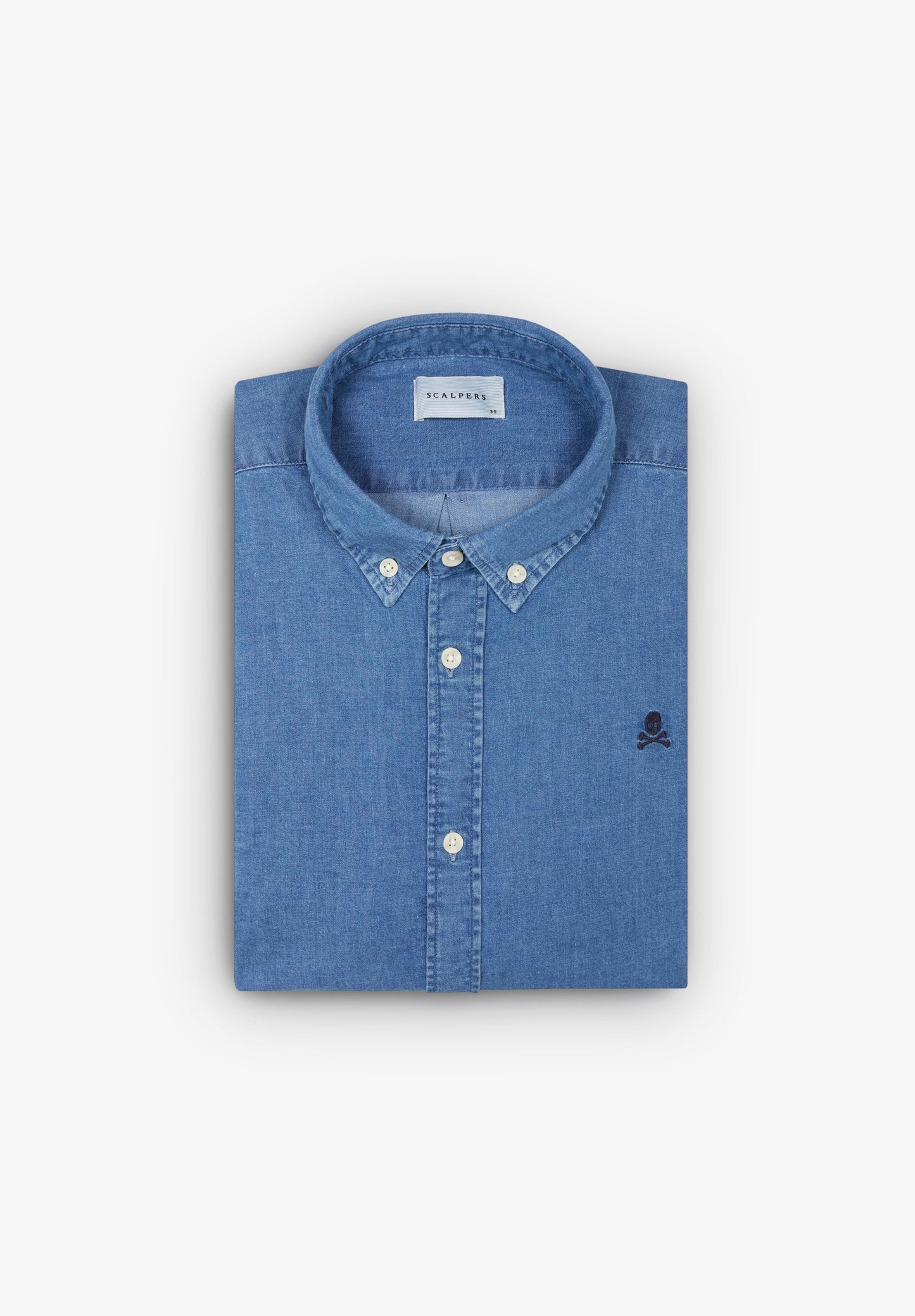 CAMISA DENIM BOTONES