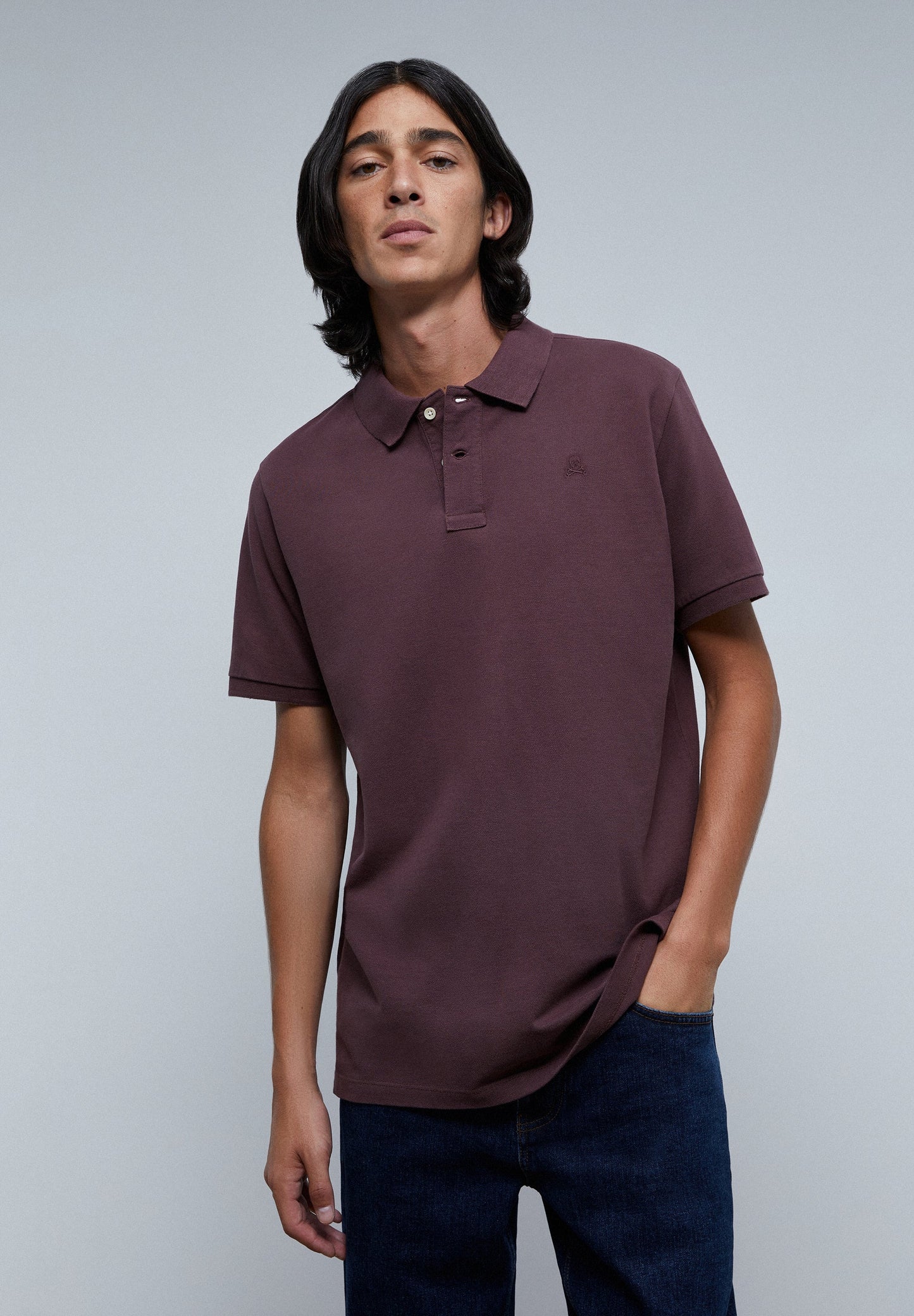 POLO BÁSICO CALAVERA