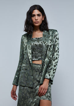 BLAZER ANIMAL PRINT