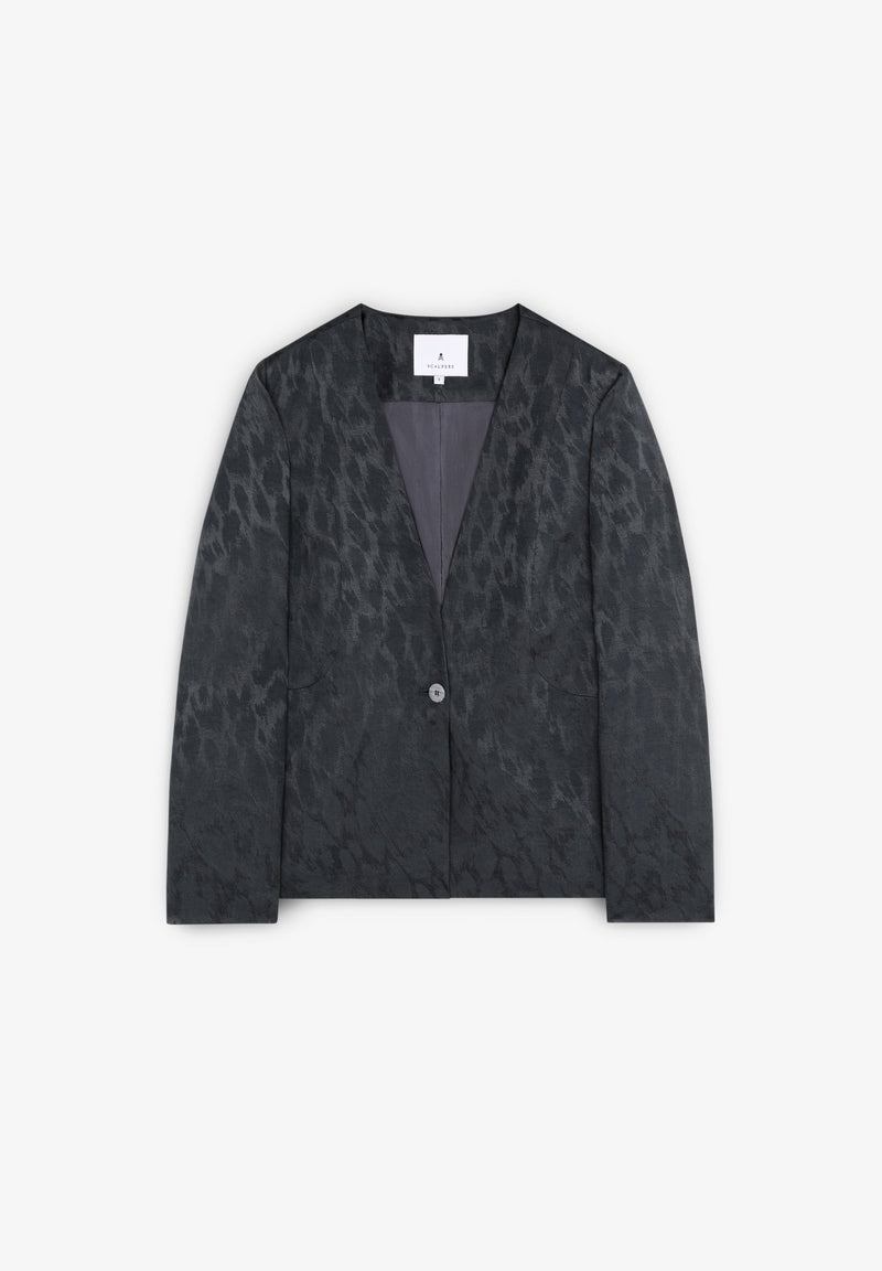 WAVES SHOULDER BLAZER