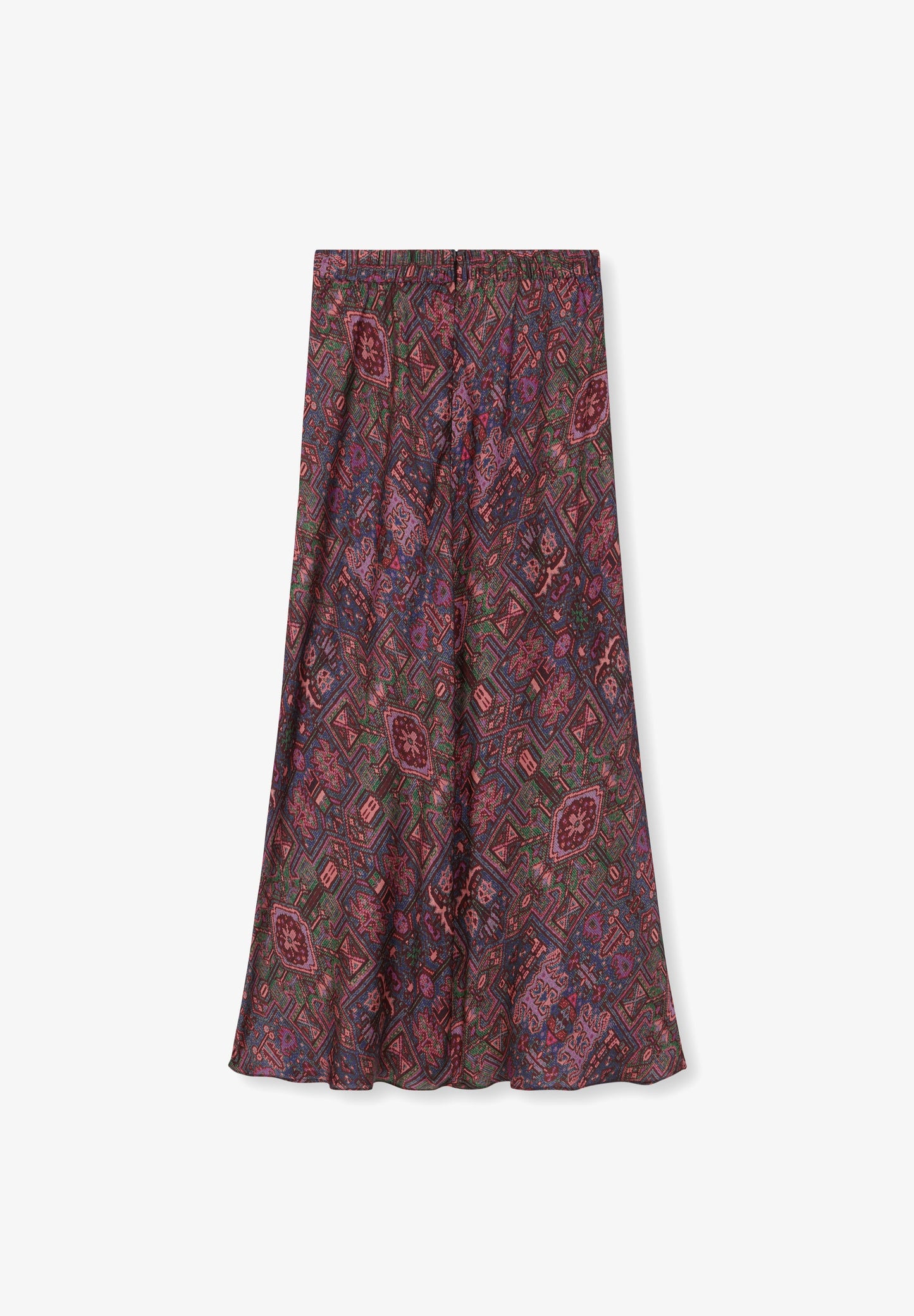 FALDA MIDI PRINT ÉTNICO