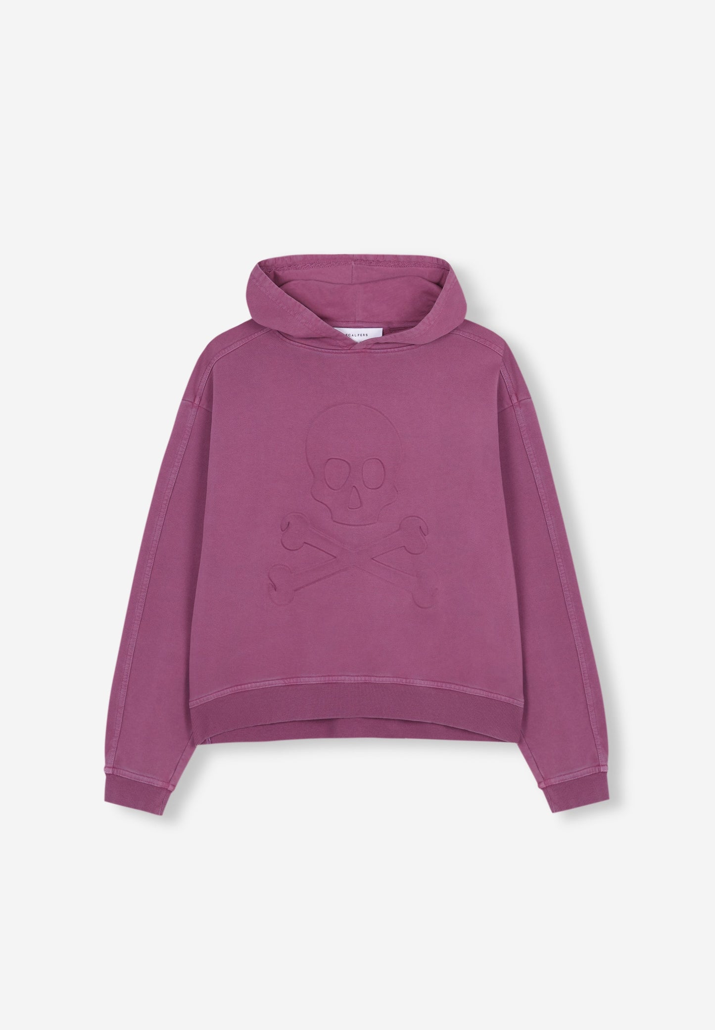 SUDADERA CALAVERA RELIEVE FRONTAL