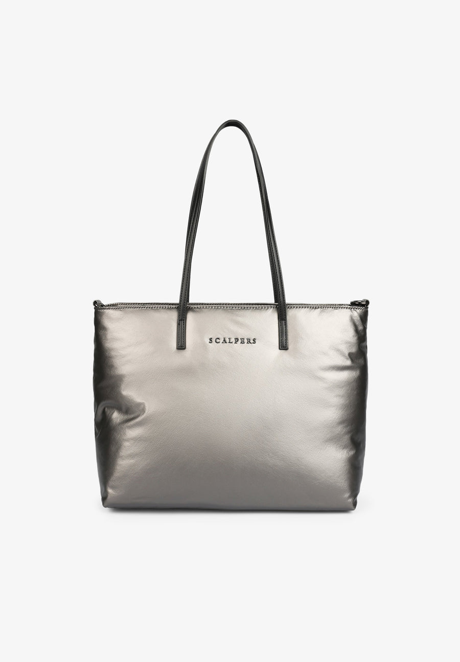 BOLSO SHOPPER METALIZADO