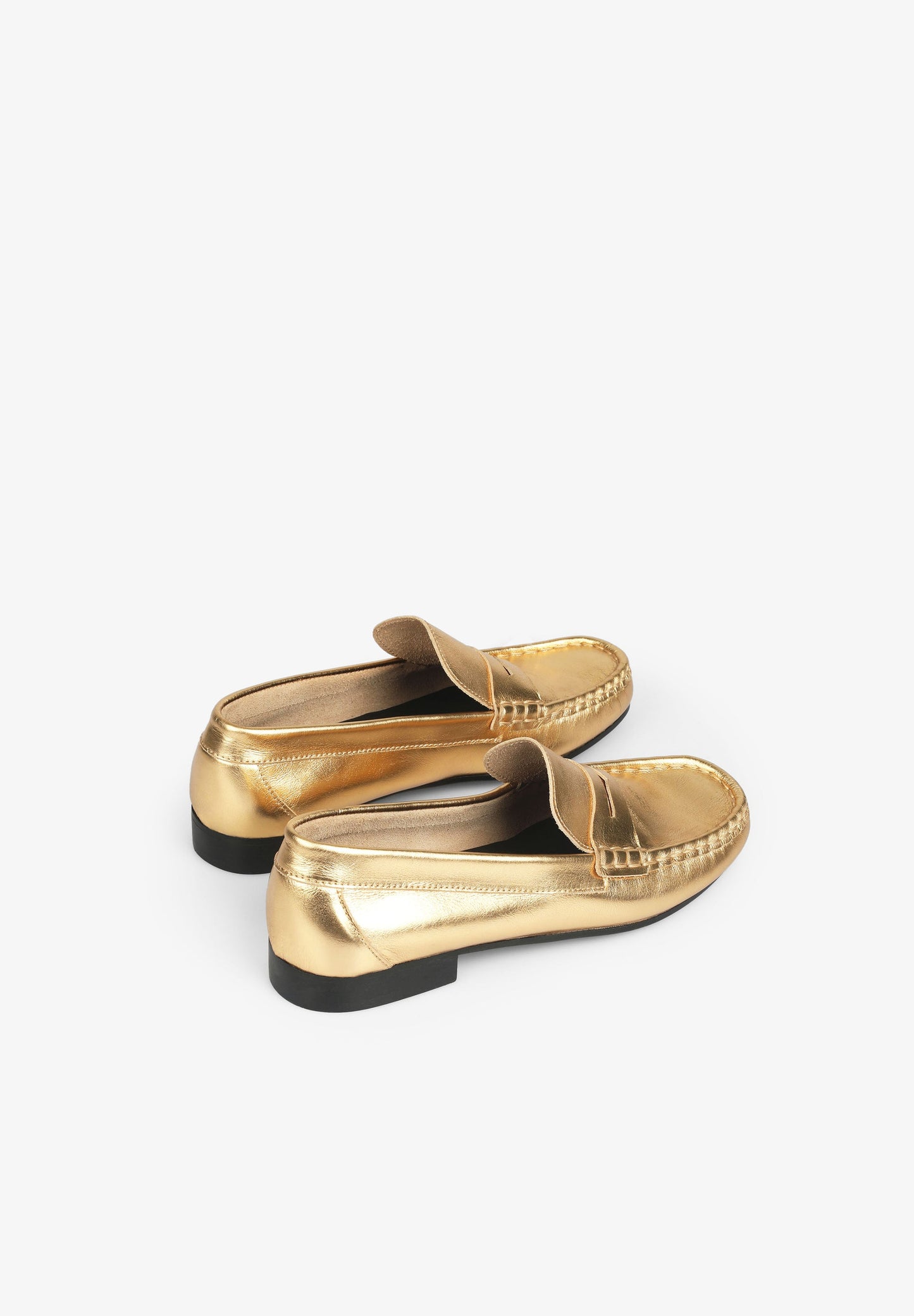 MOCASÍN PIEL METALIZADOS