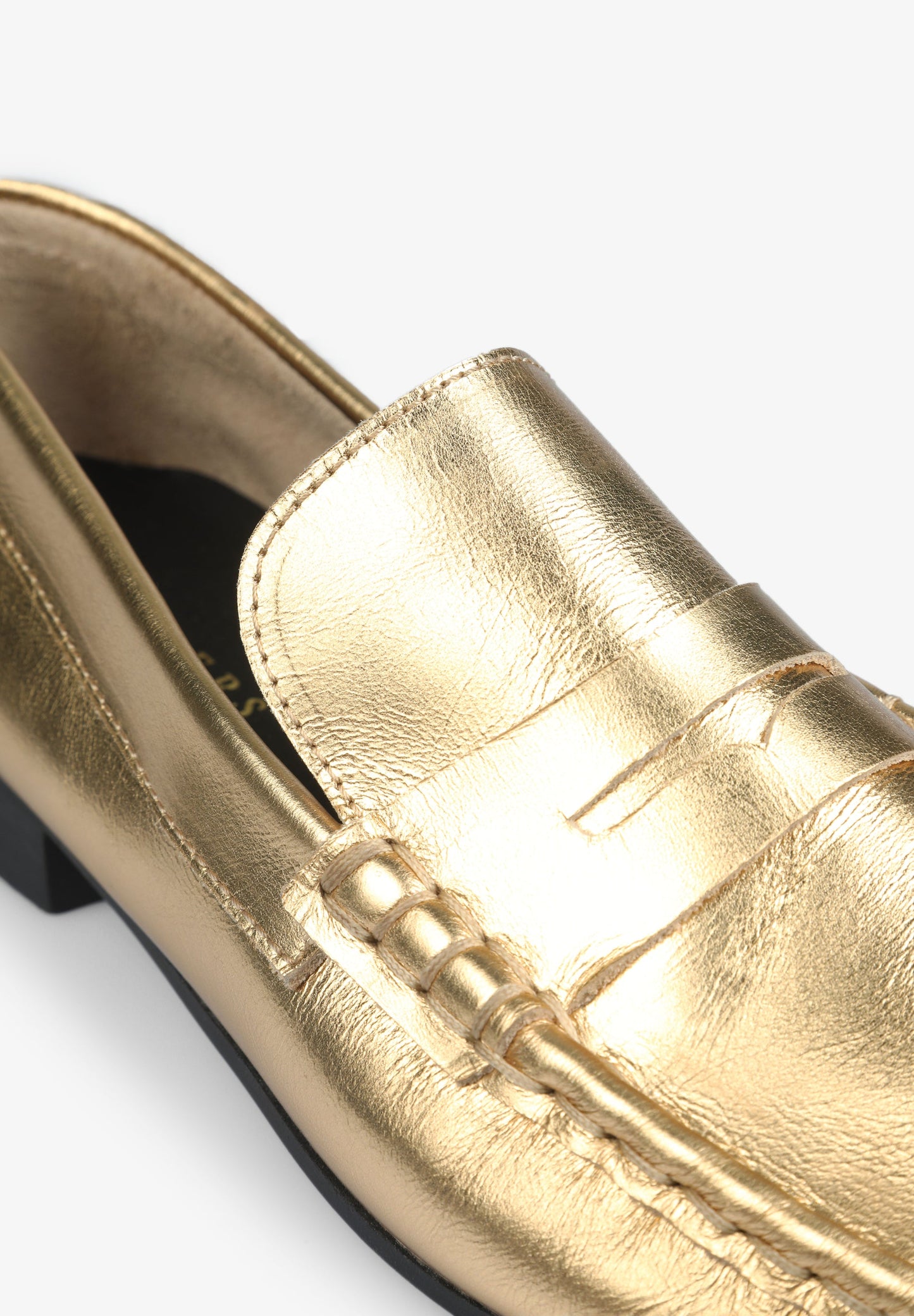 MOCASÍN PIEL METALIZADOS