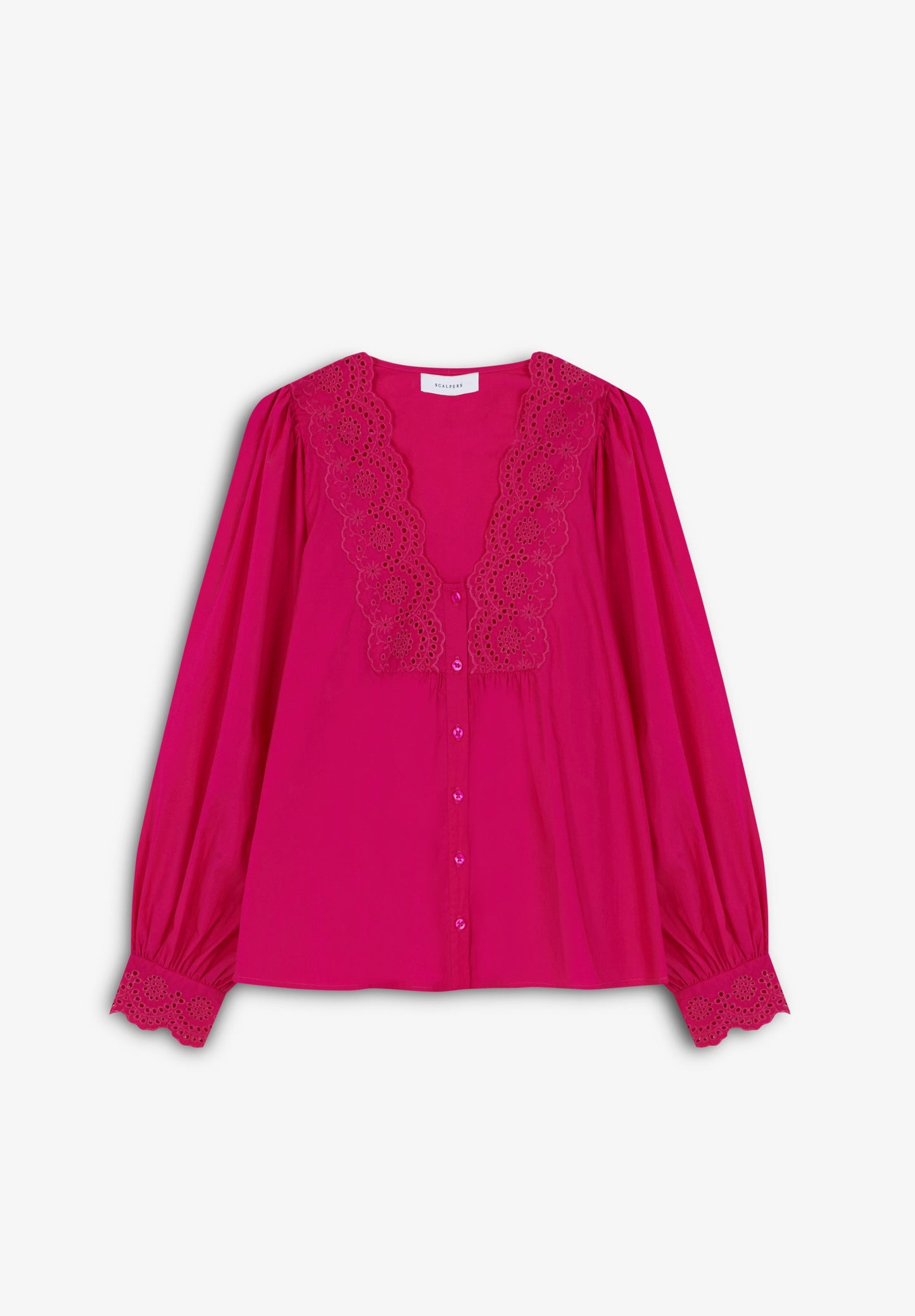 BLUSA BORDADO CONTRASTE