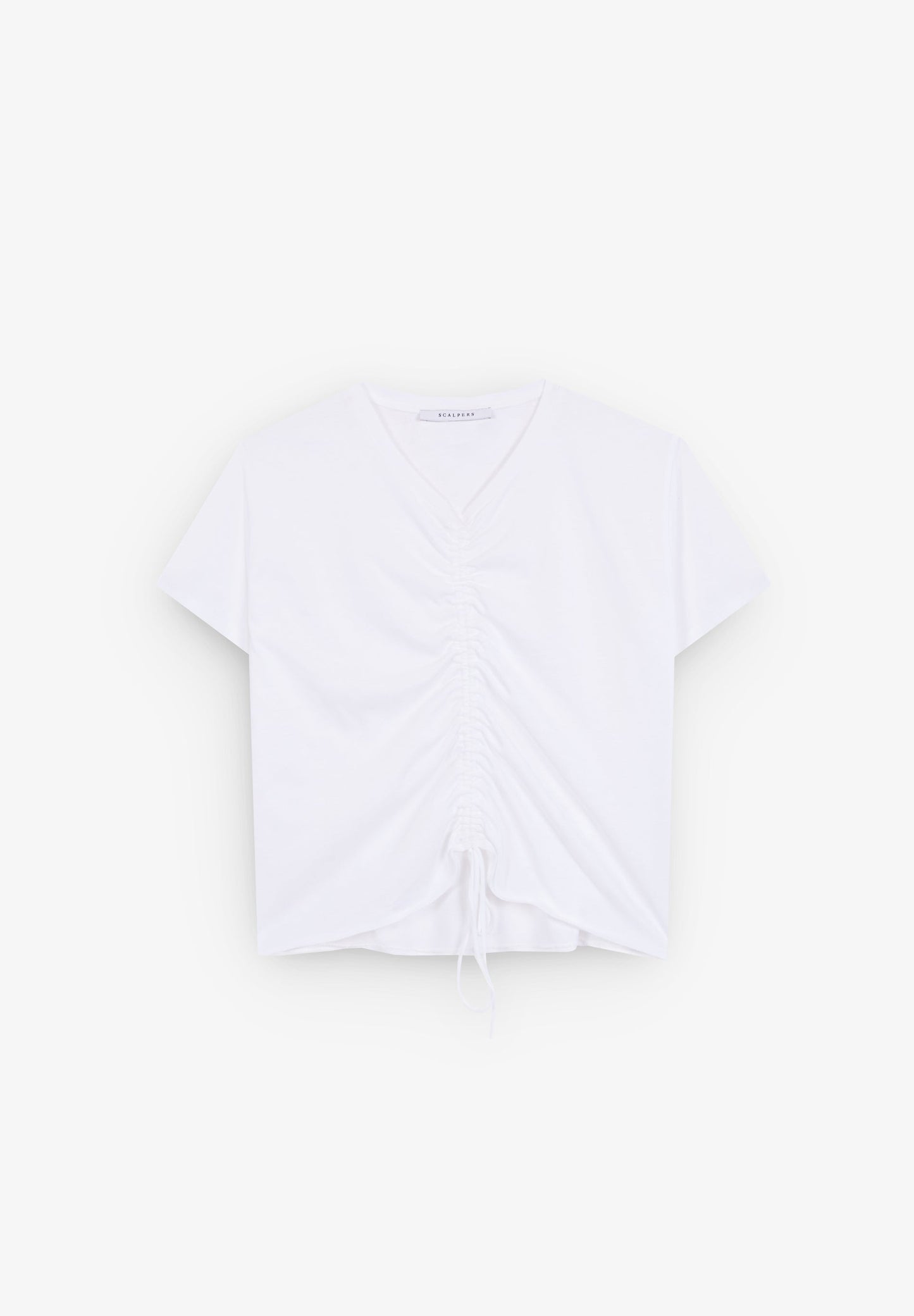 CAMISETA DETALLE FRUNCE FRONTAL