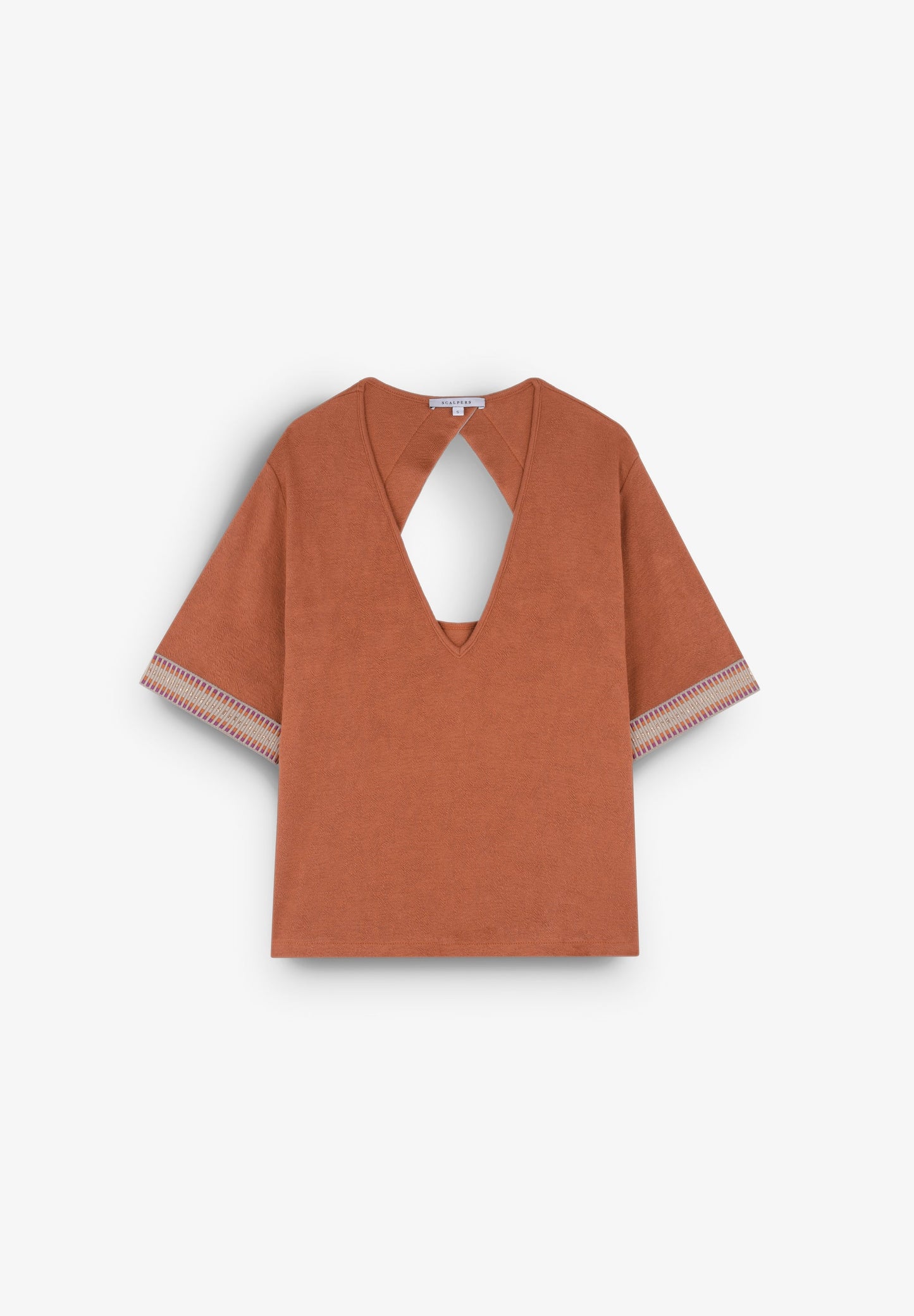 CAMISETA TIRA CONTRASTE
