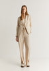 TRIM PRINT BLAZER