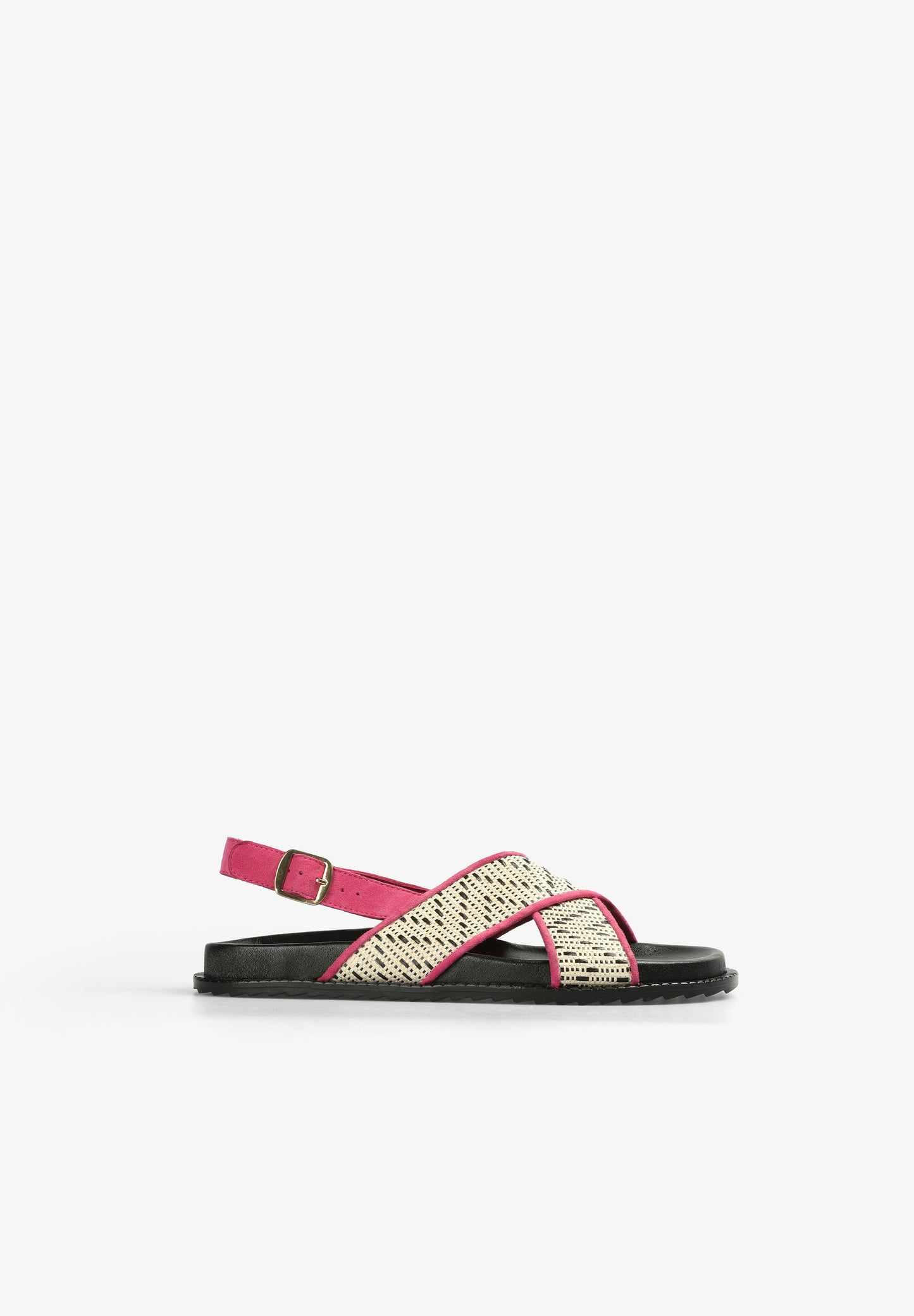 SANDALIAS PLANAS CRUZADAS