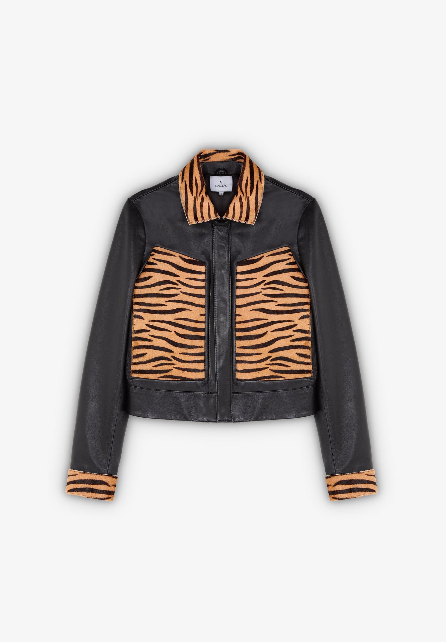 ZEBRA LEATHER JACKET