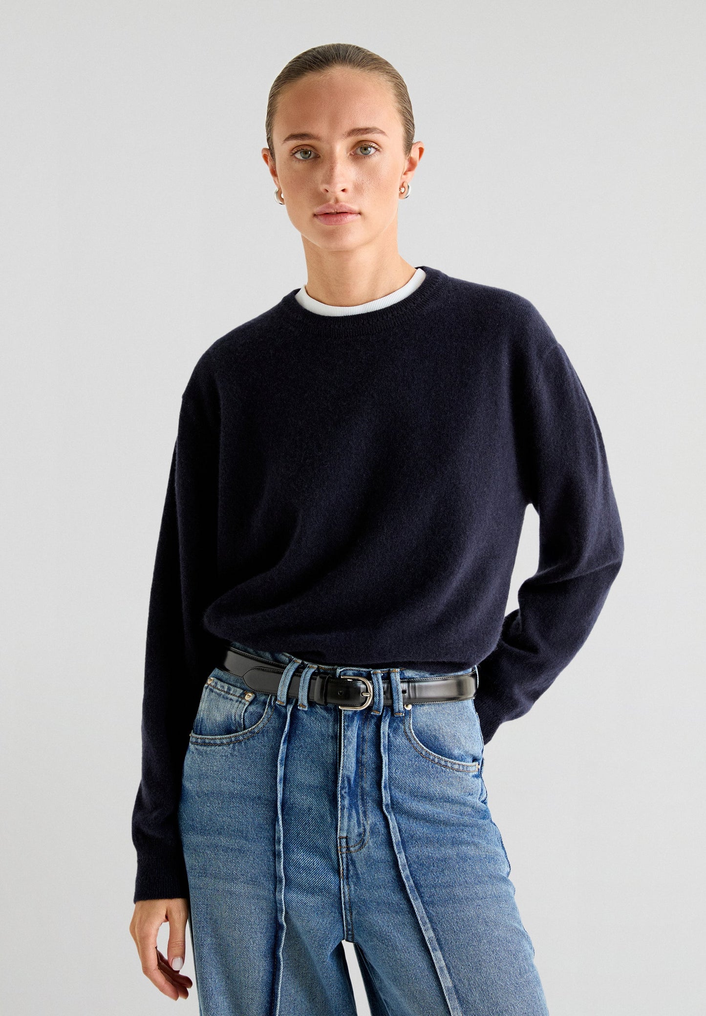 JERSEY CASHMERE CUELLO REDONDO
