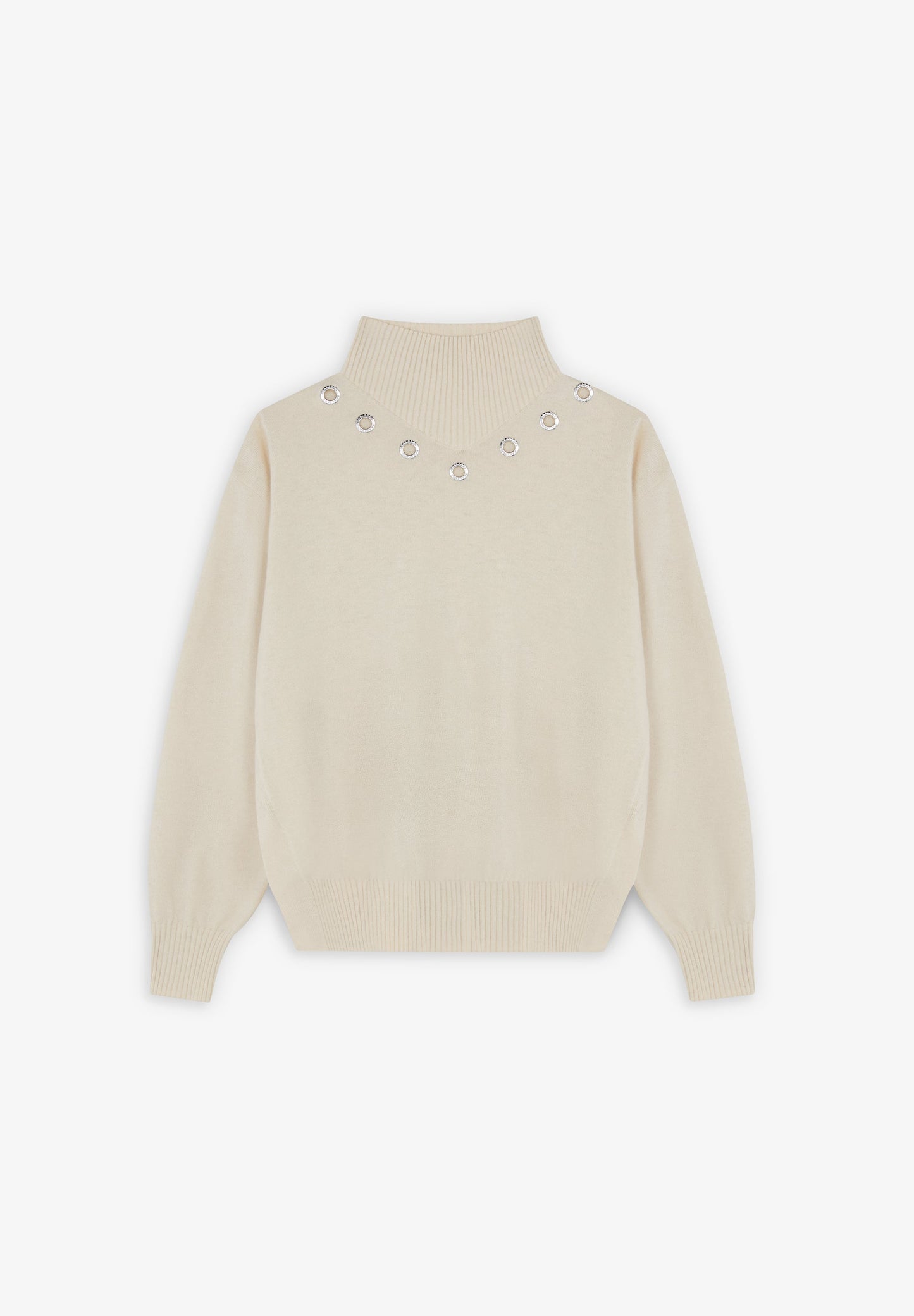 EYELET SET JUMPER