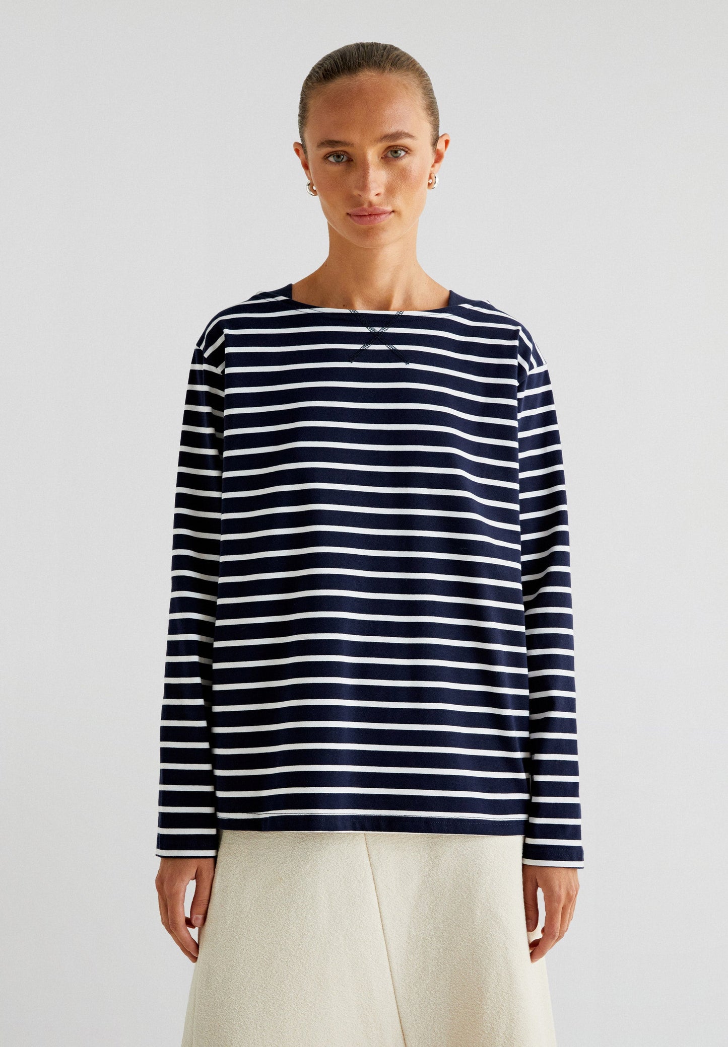 HEAVY STRIPES LS TEE