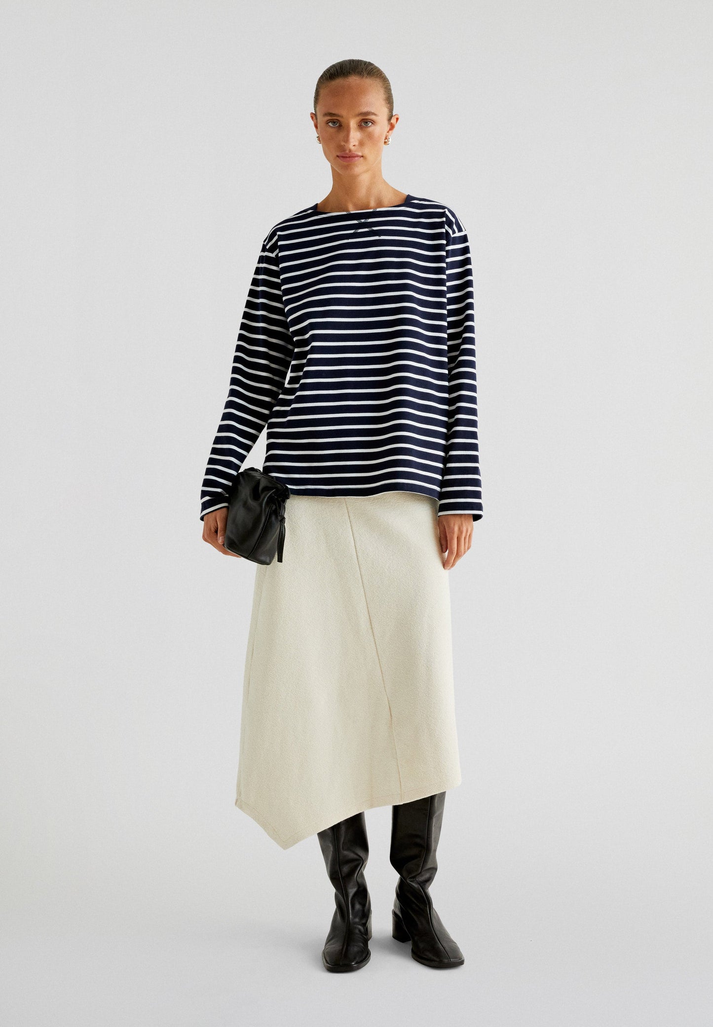 HEAVY STRIPES LS TEE