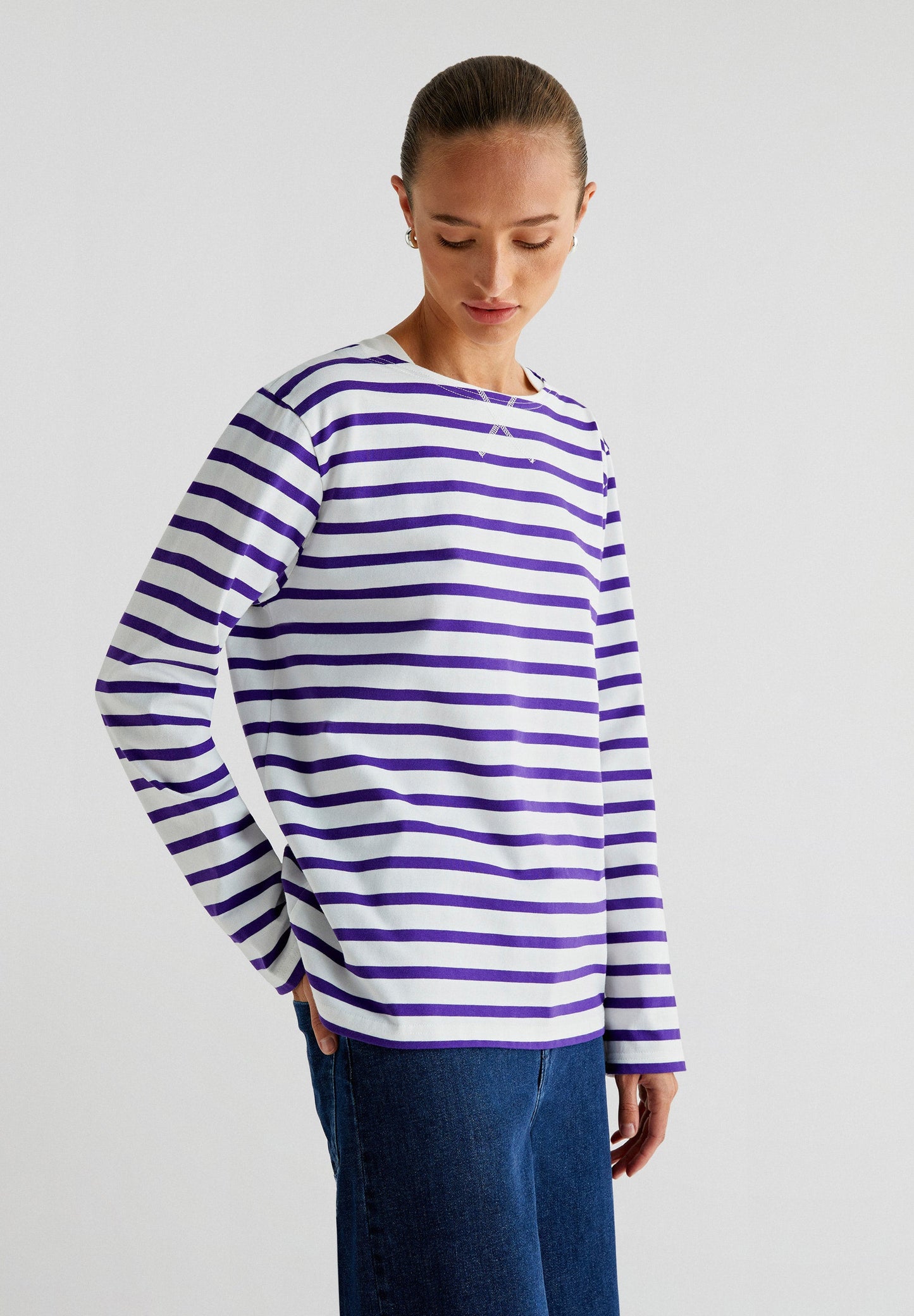 HEAVY STRIPES LS TEE