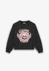 SPRAY SKULL SWEATER