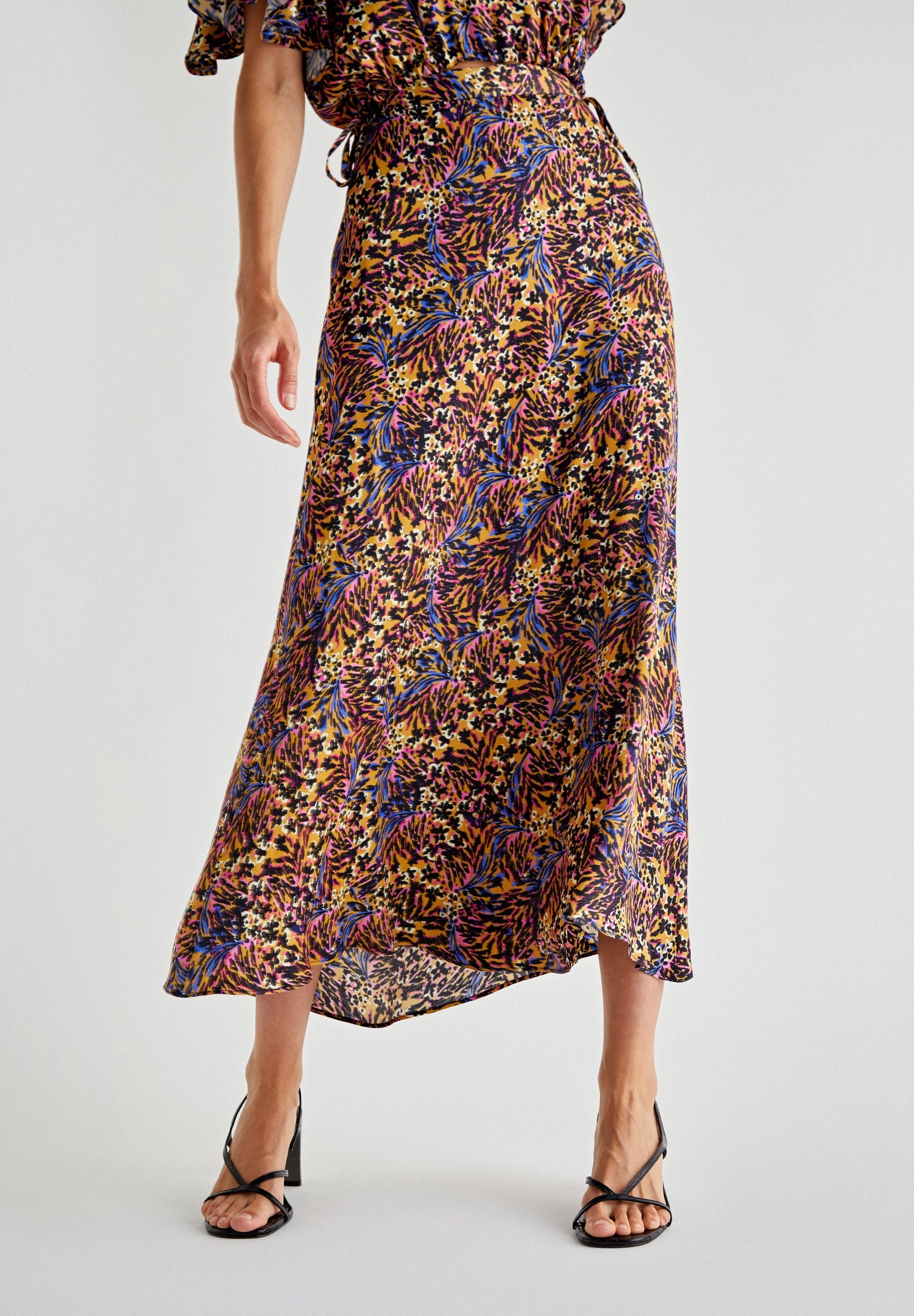 FALDA MIDI PRINT