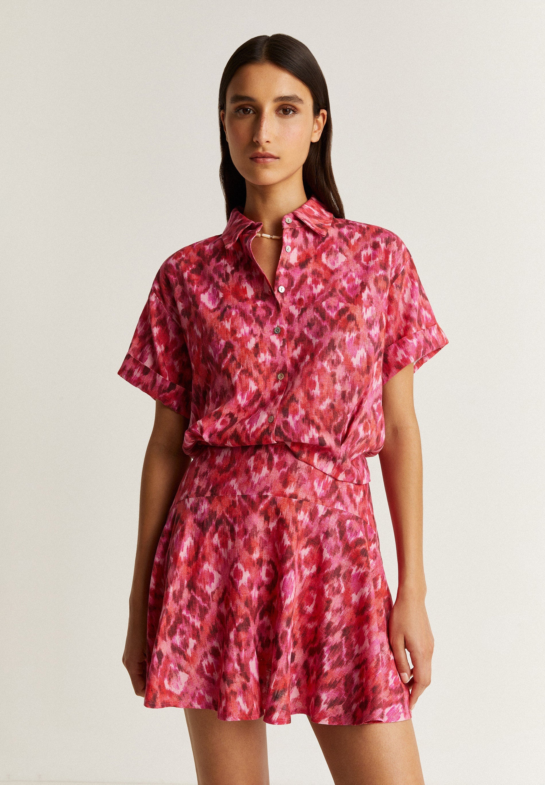CAMISA LINO PRINT