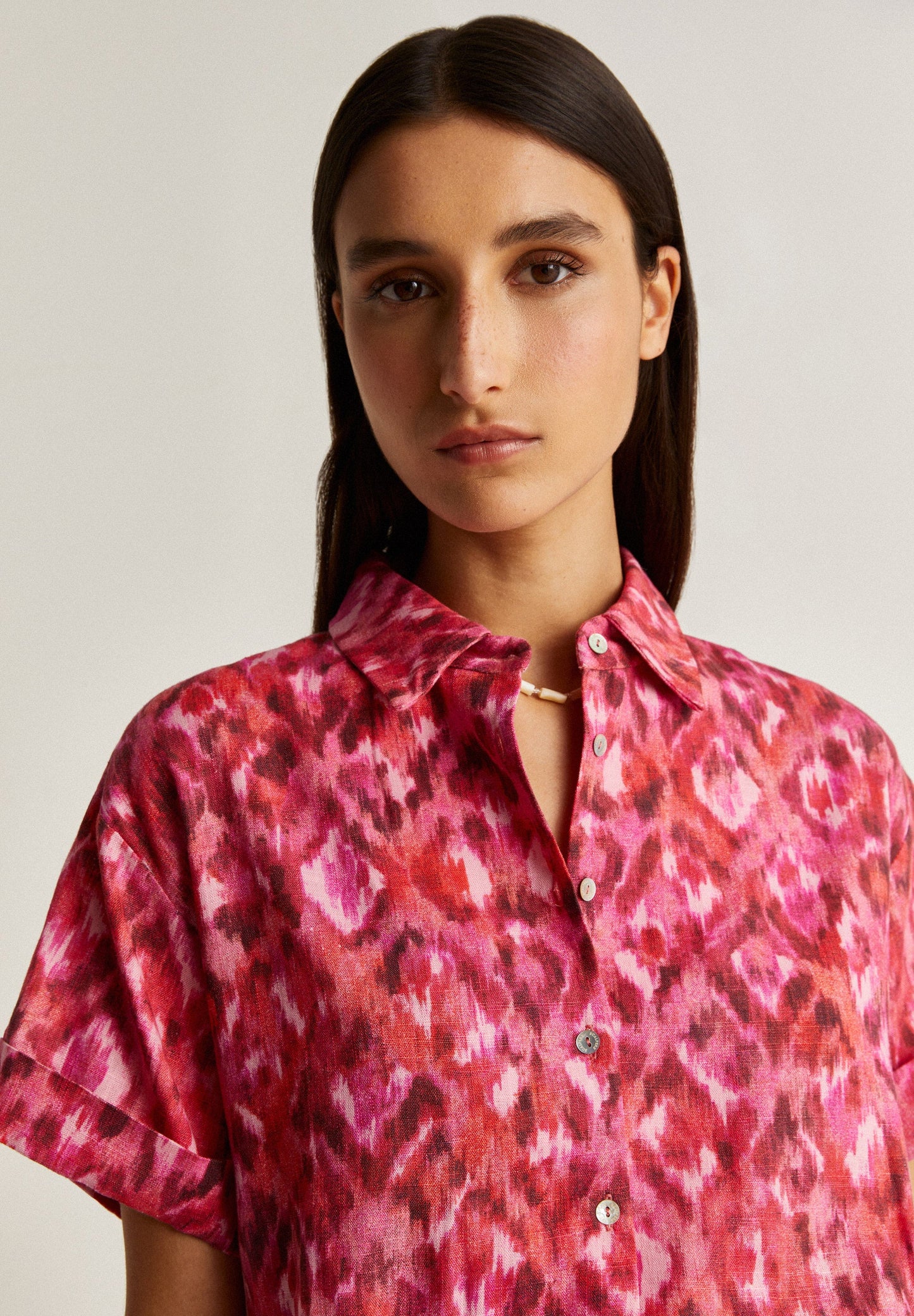 CAMISA LINO PRINT
