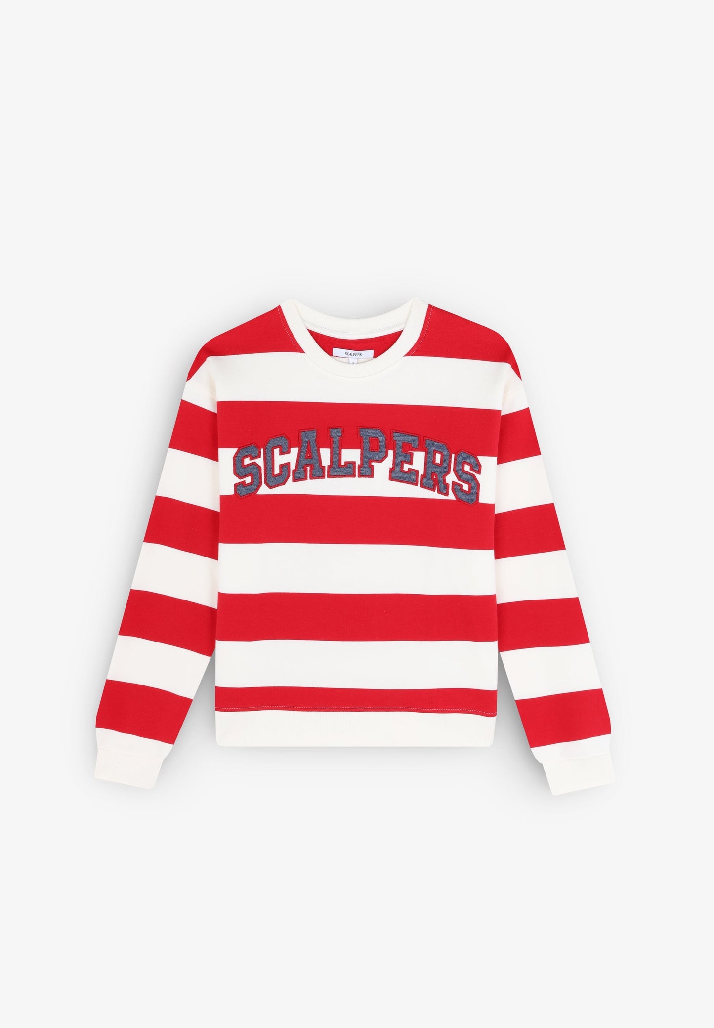 SUDADERA RAYAS LOGO