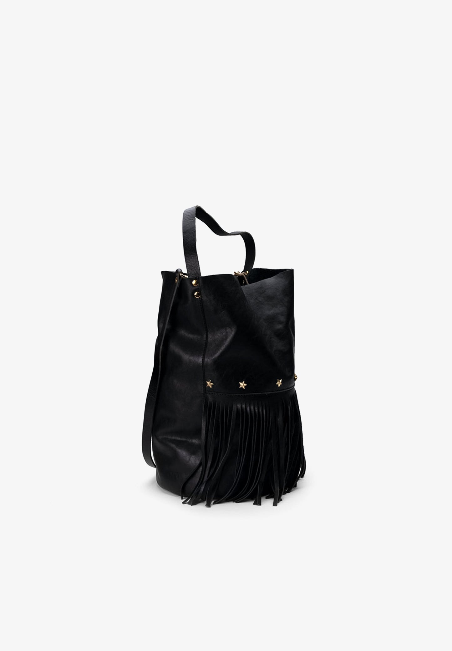 MERCULES | BOLSO BUCKET FRINGES