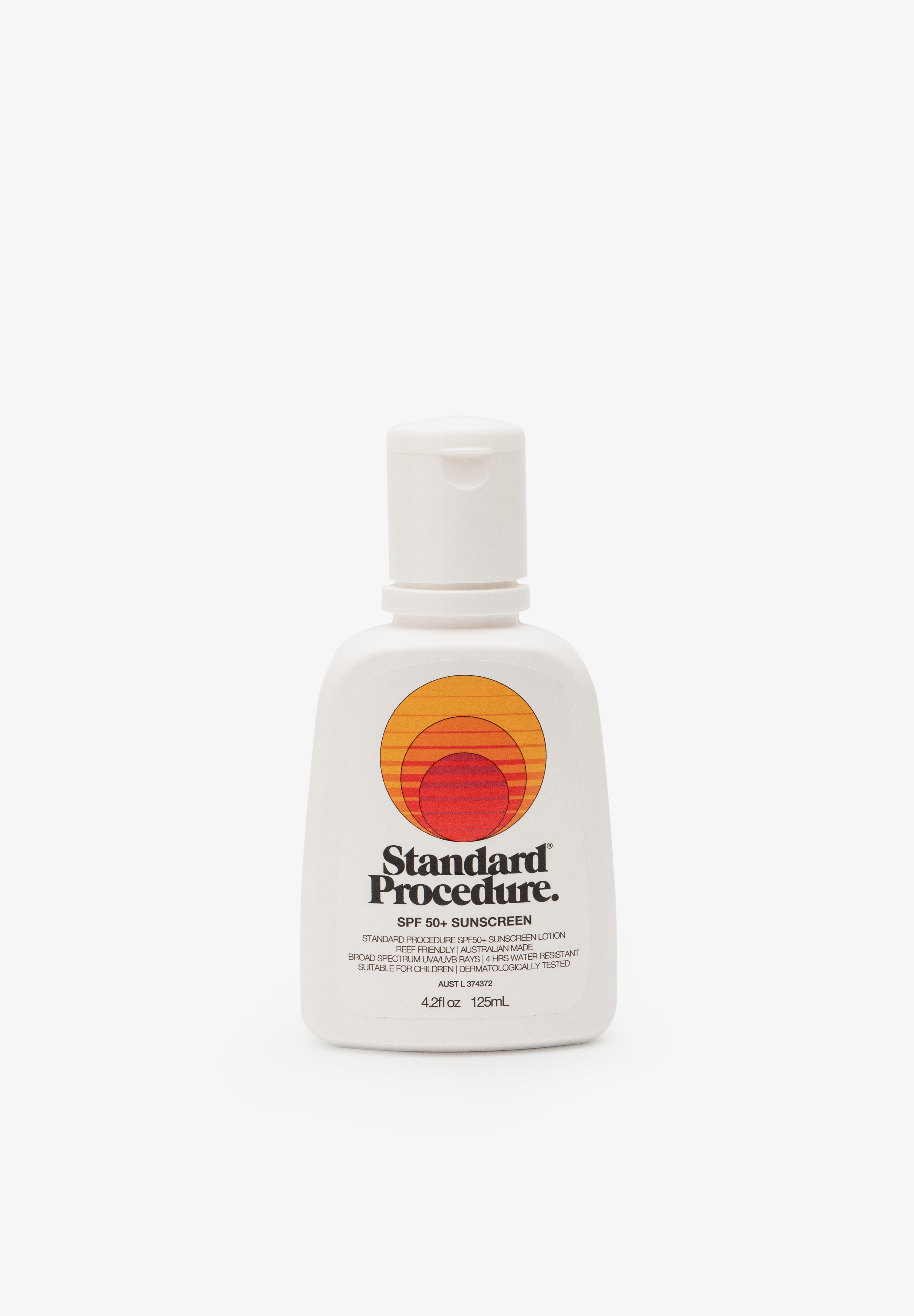 STANDARD PROCEDURE | CREMA SOLAR SPF 50+ 125ML
