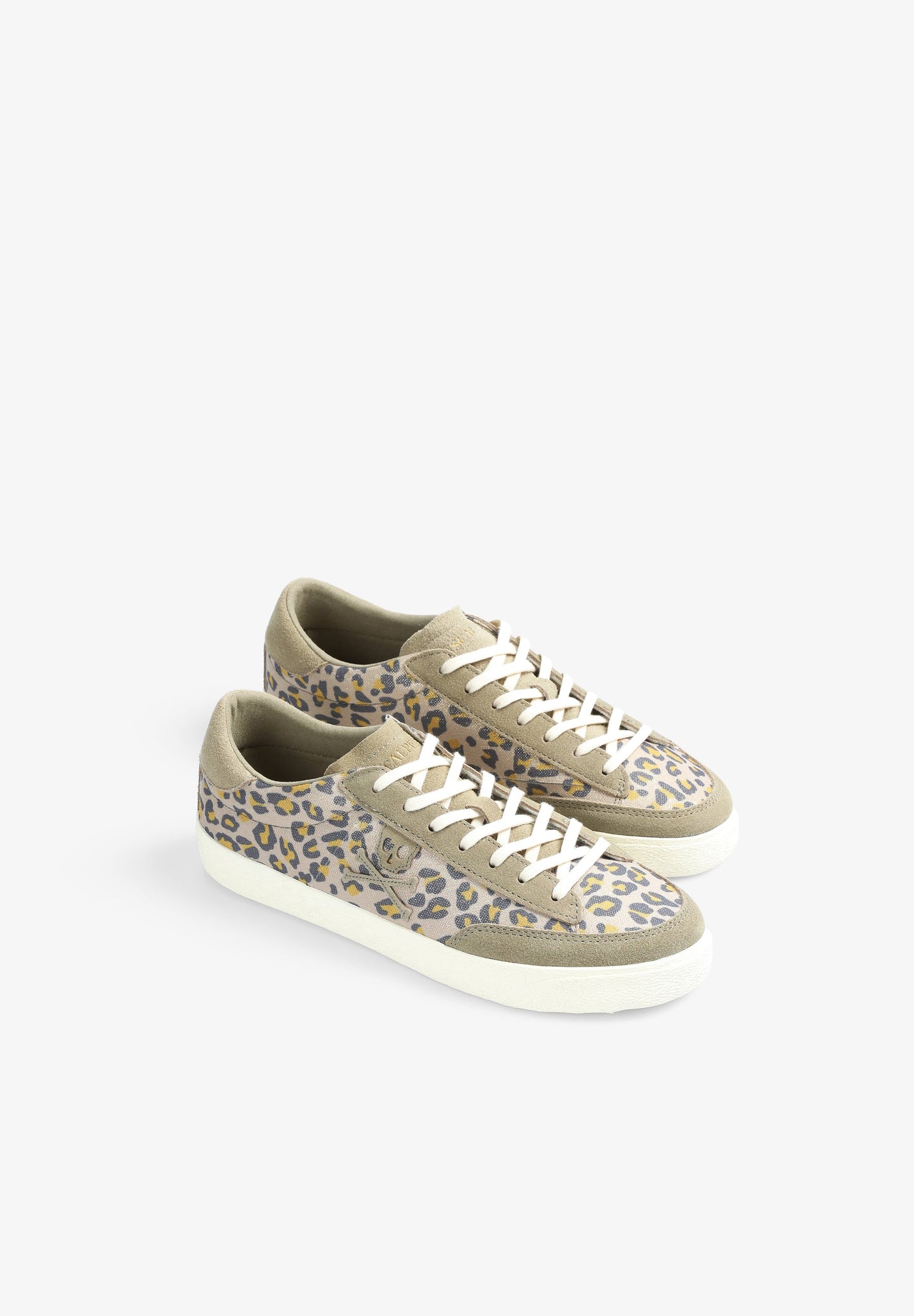 SNEAKERS BAJAS CALAVERA ANIMAL PRINT