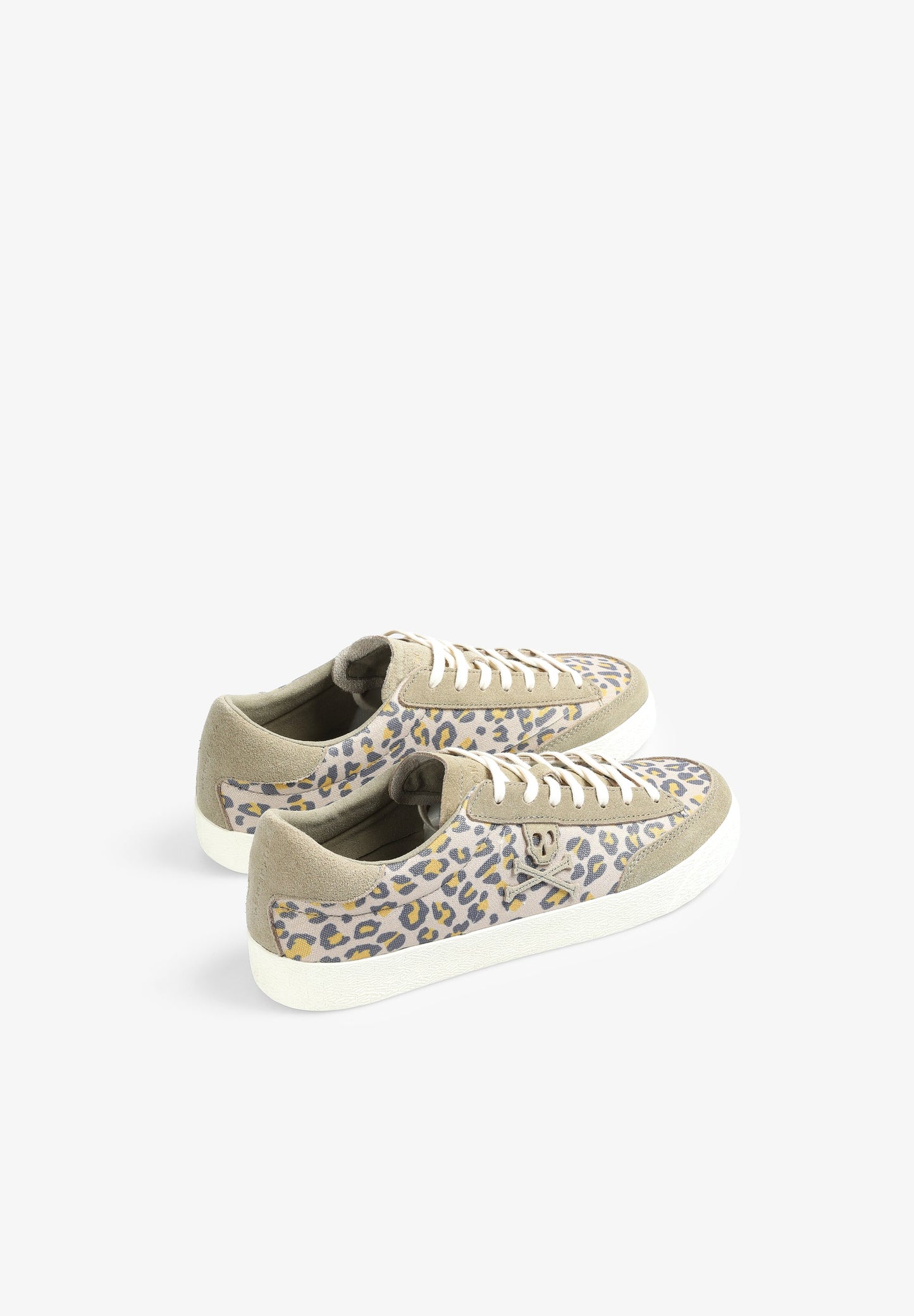 SNEAKERS BAJAS CALAVERA ANIMAL PRINT
