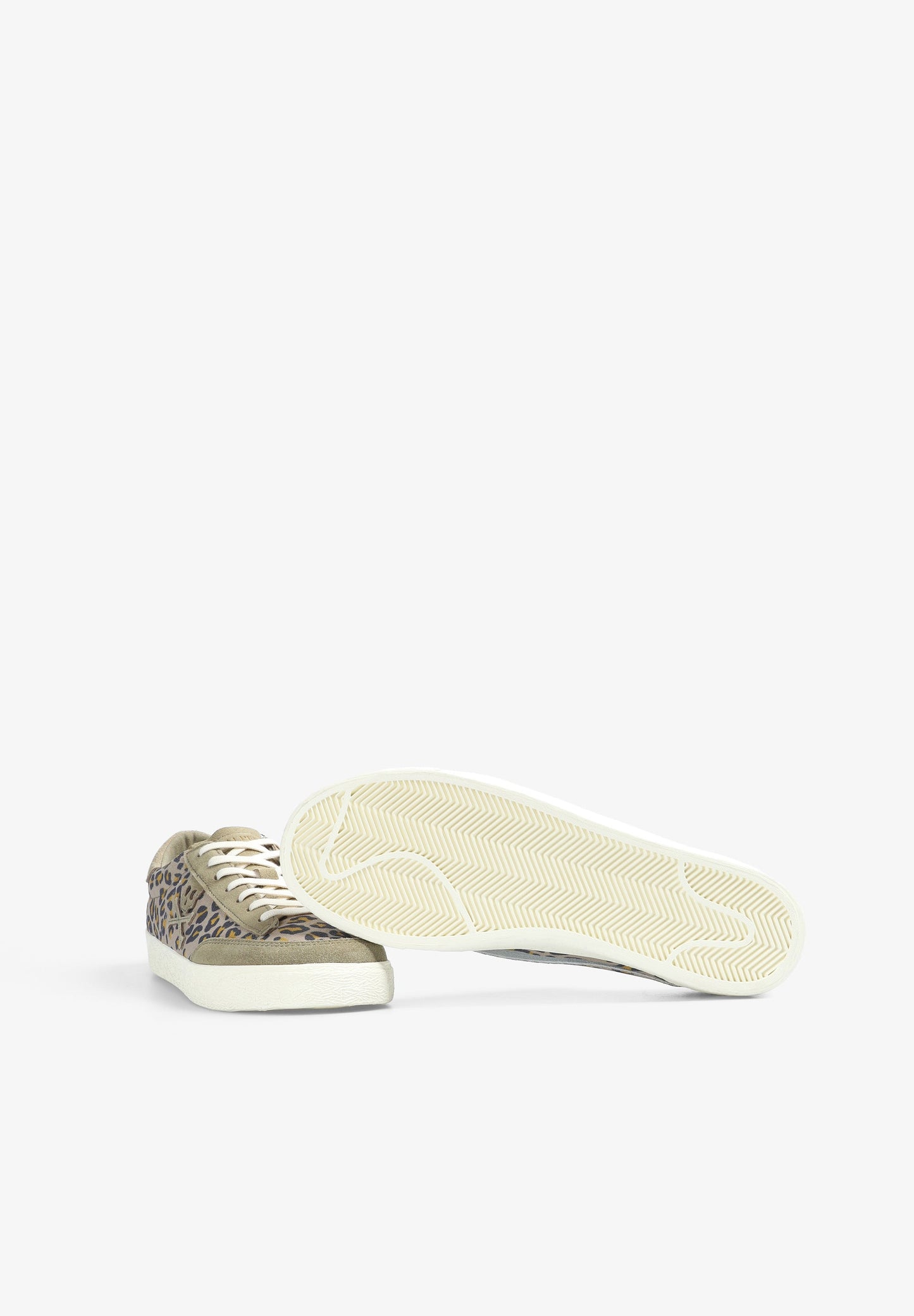 SNEAKERS BAJAS CALAVERA ANIMAL PRINT