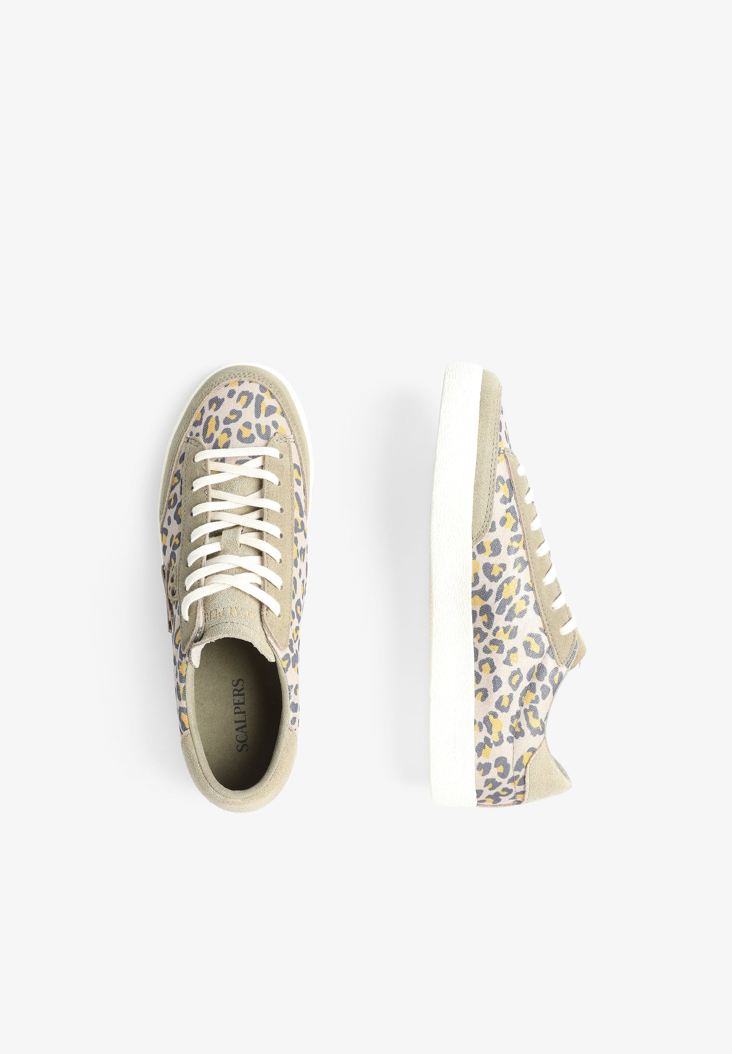 SNEAKERS BAJAS CALAVERA ANIMAL PRINT