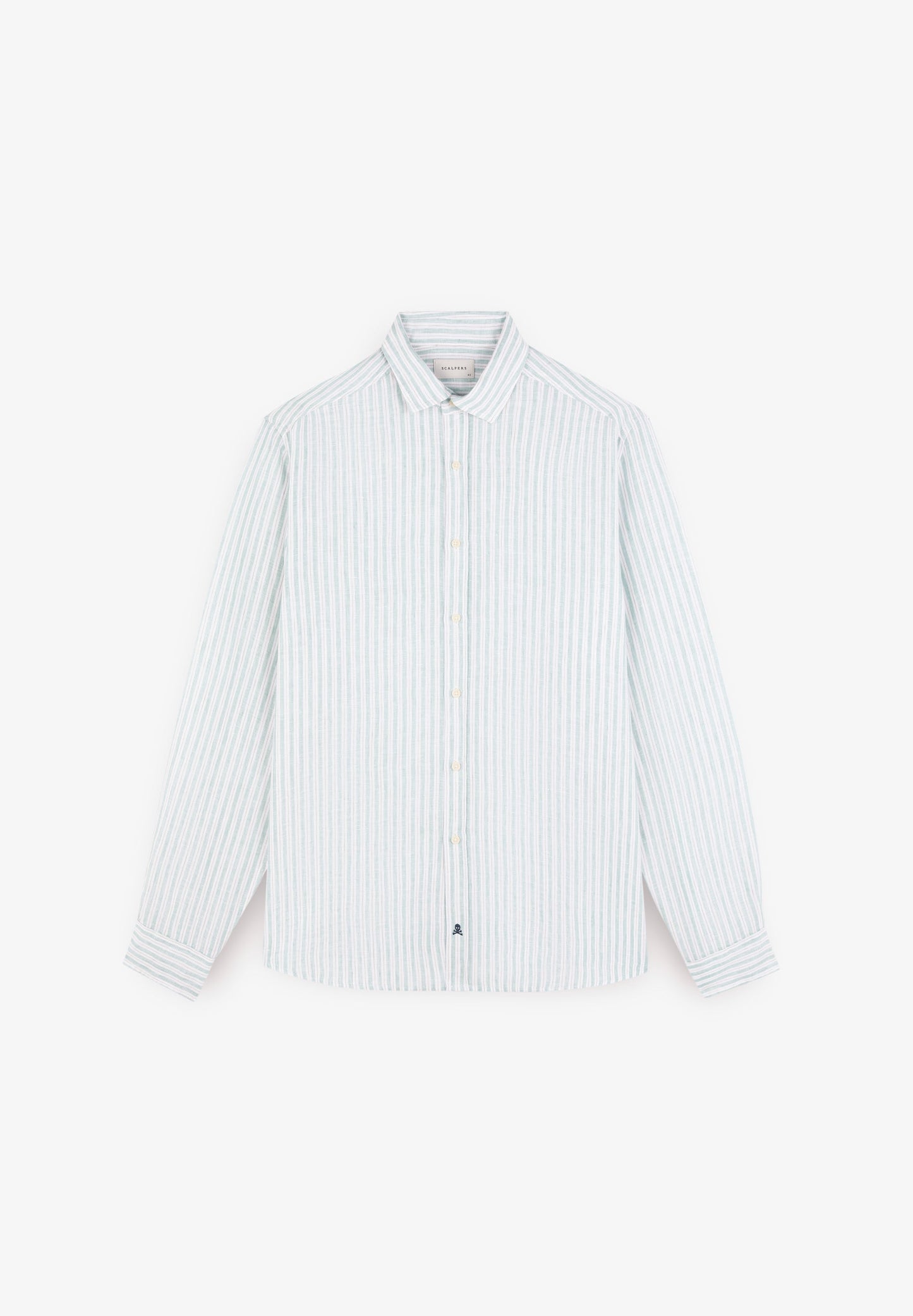 CAMISA PREMIUM LINO RAYAS SLIM