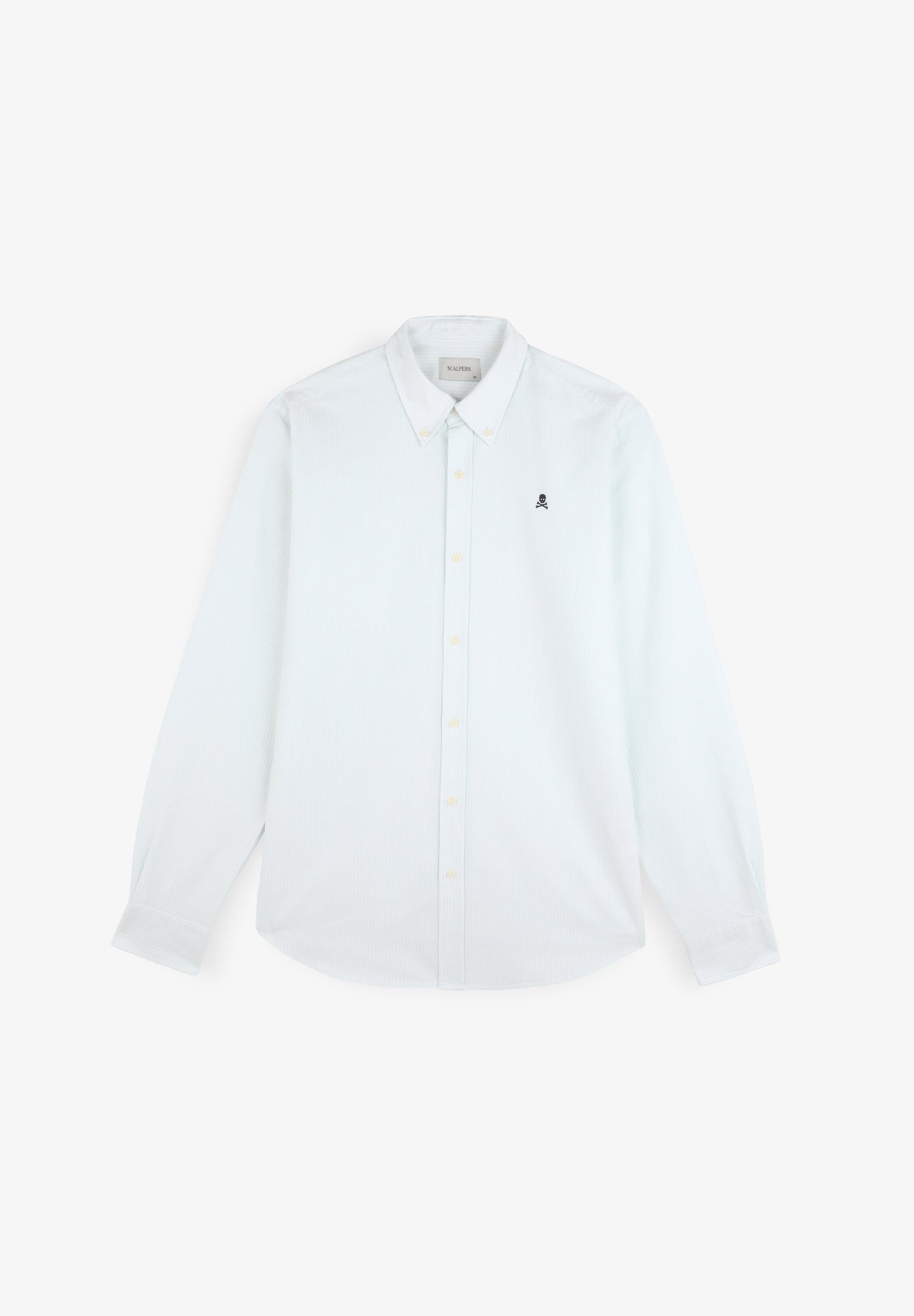 CAMISA CALAVERA CUELLO BOTONES