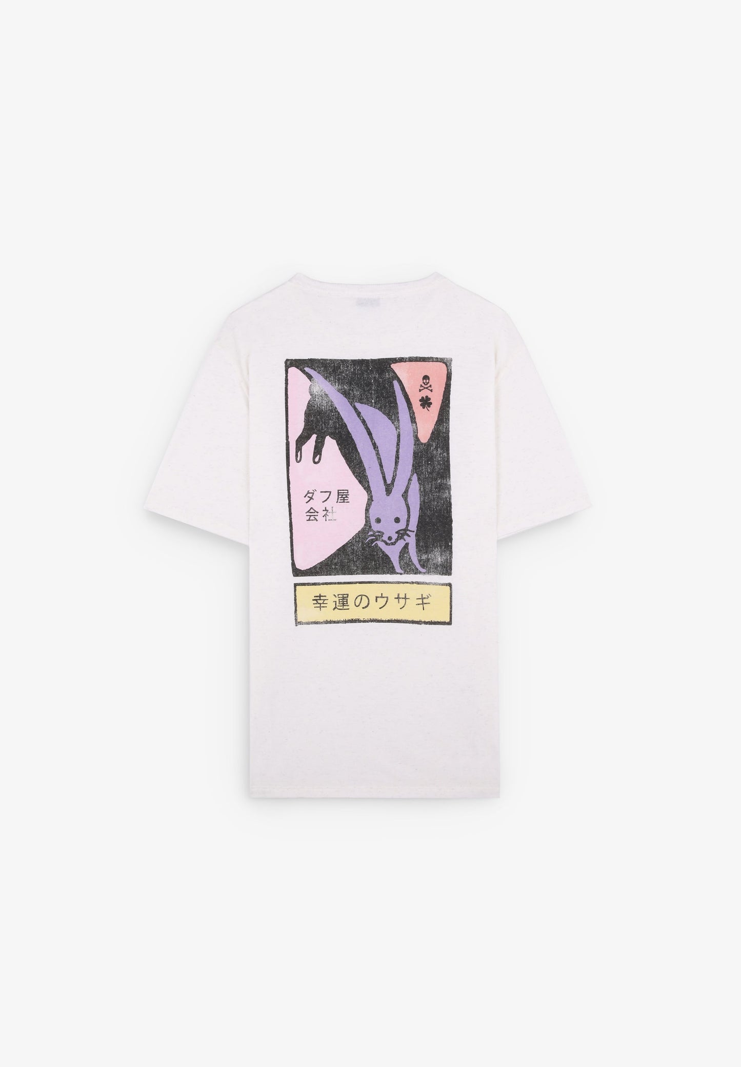 CAMISETA PRINT TRASERO EFECTO LAVADO