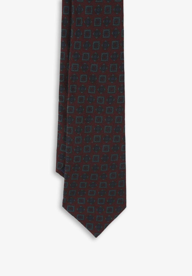 CORBATA MOTIVOS GEOMÉTRICOS