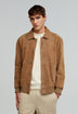 CHAQUETA BOMBER PIEL ANTE