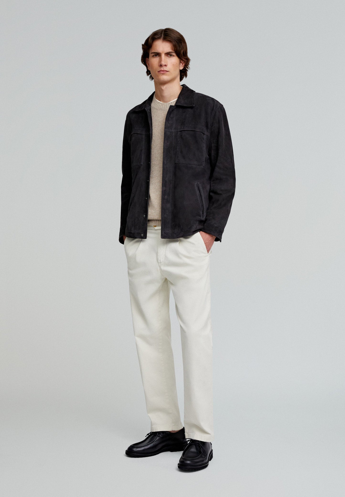 VATNA SUEDE OVERSHIRT